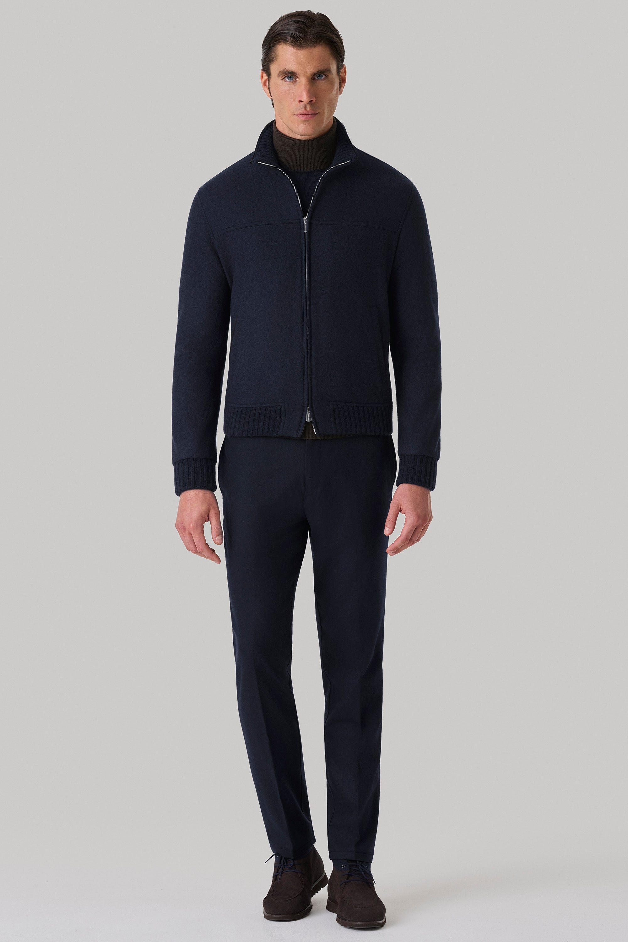 Blouson Confort en ultimum cachemire felt double