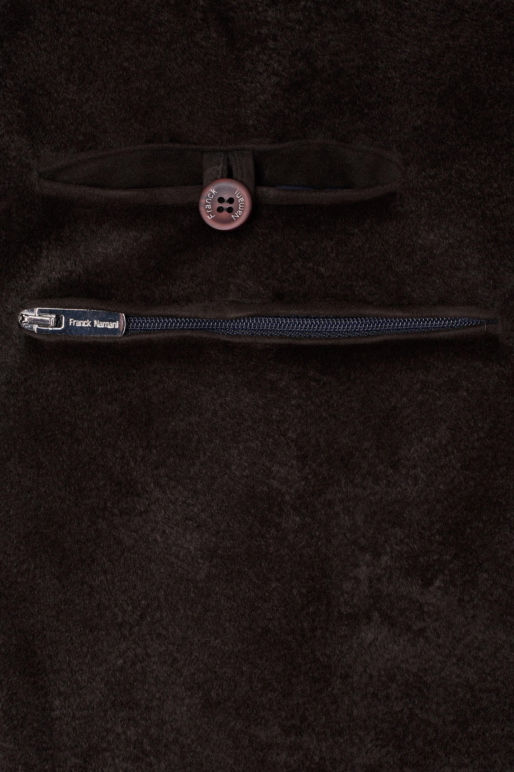 Blouson Confort en ultimum cachemire felt et vison