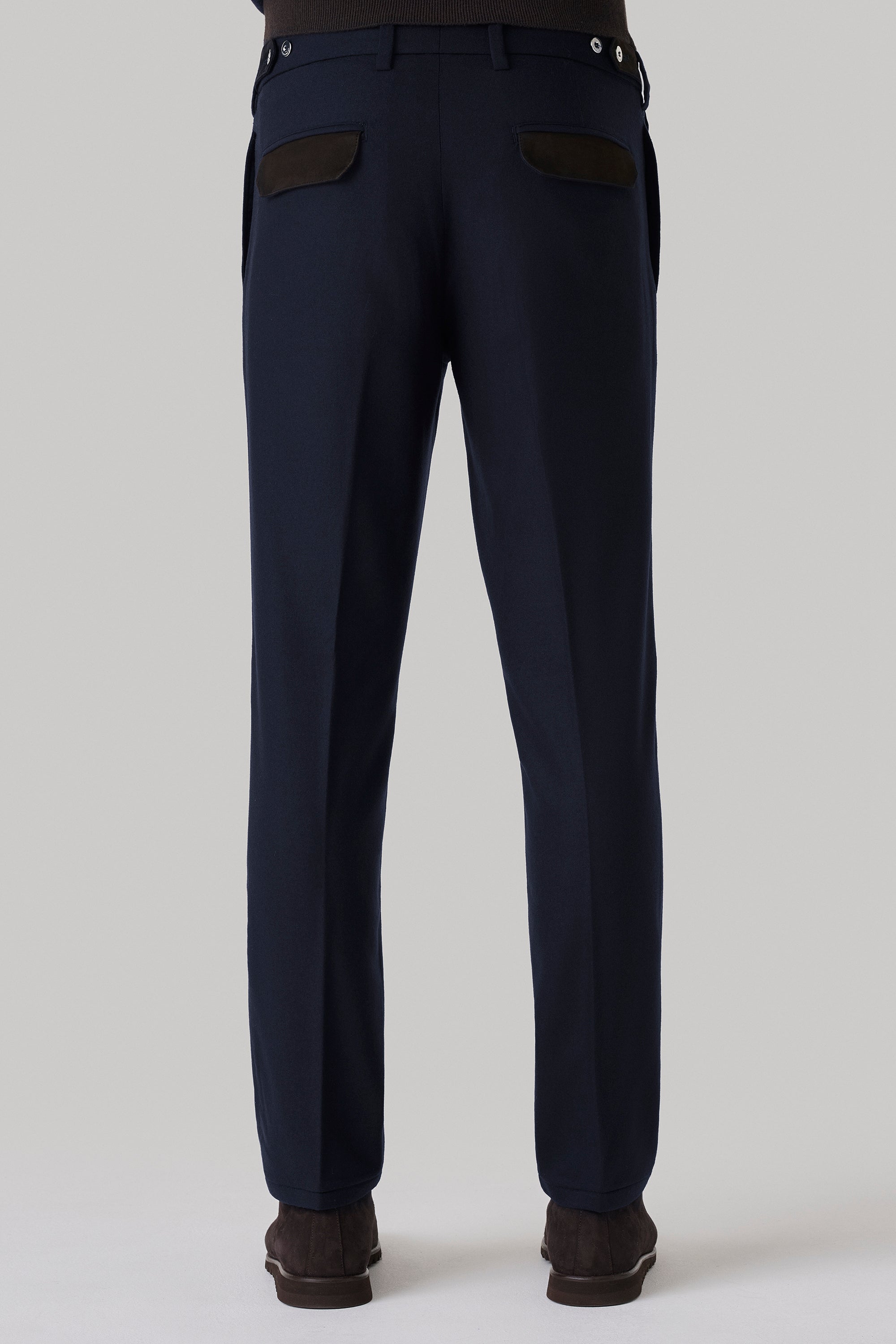 Pantalon en laine et ultimum cachemire felt