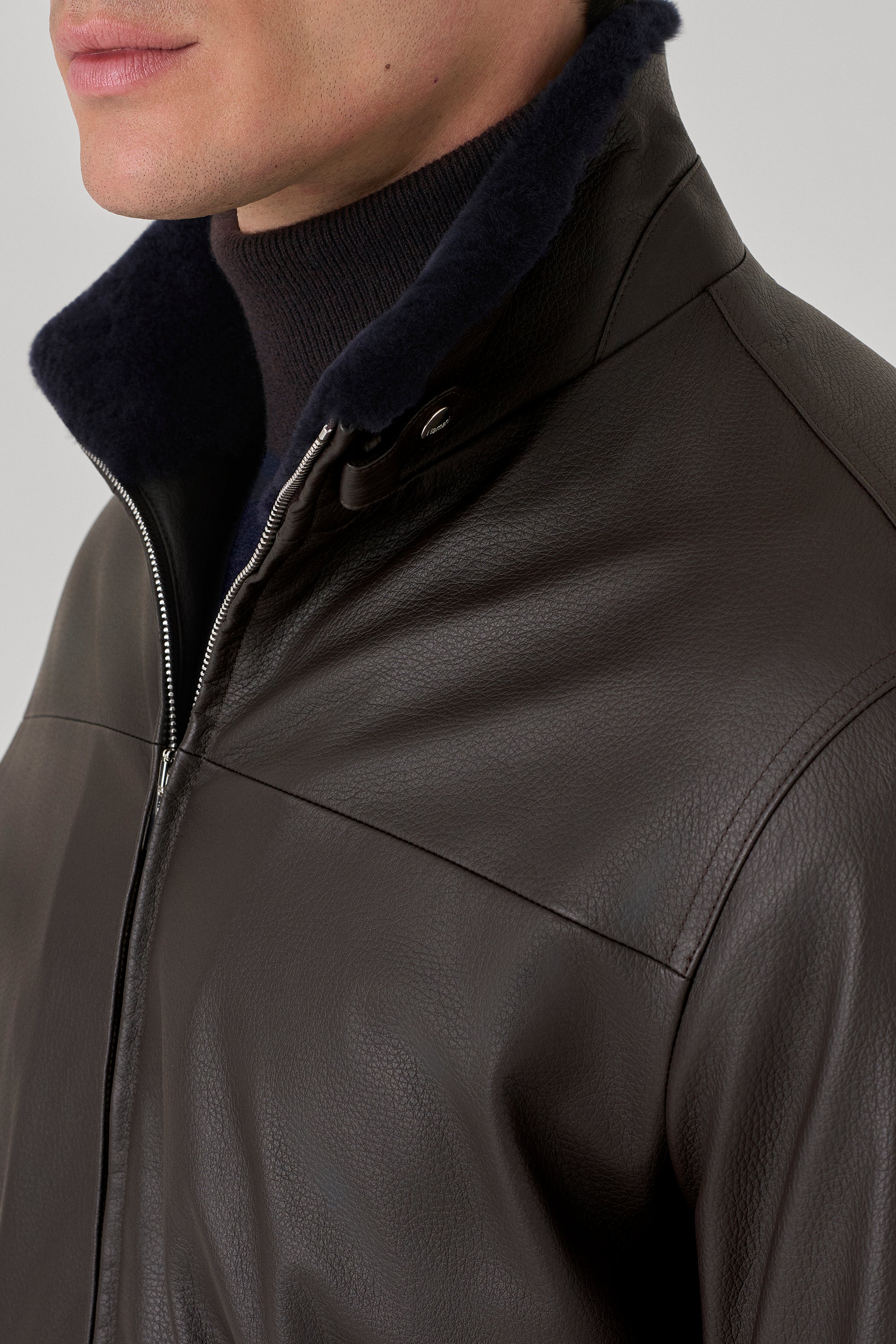 Comfort deer leather jacket