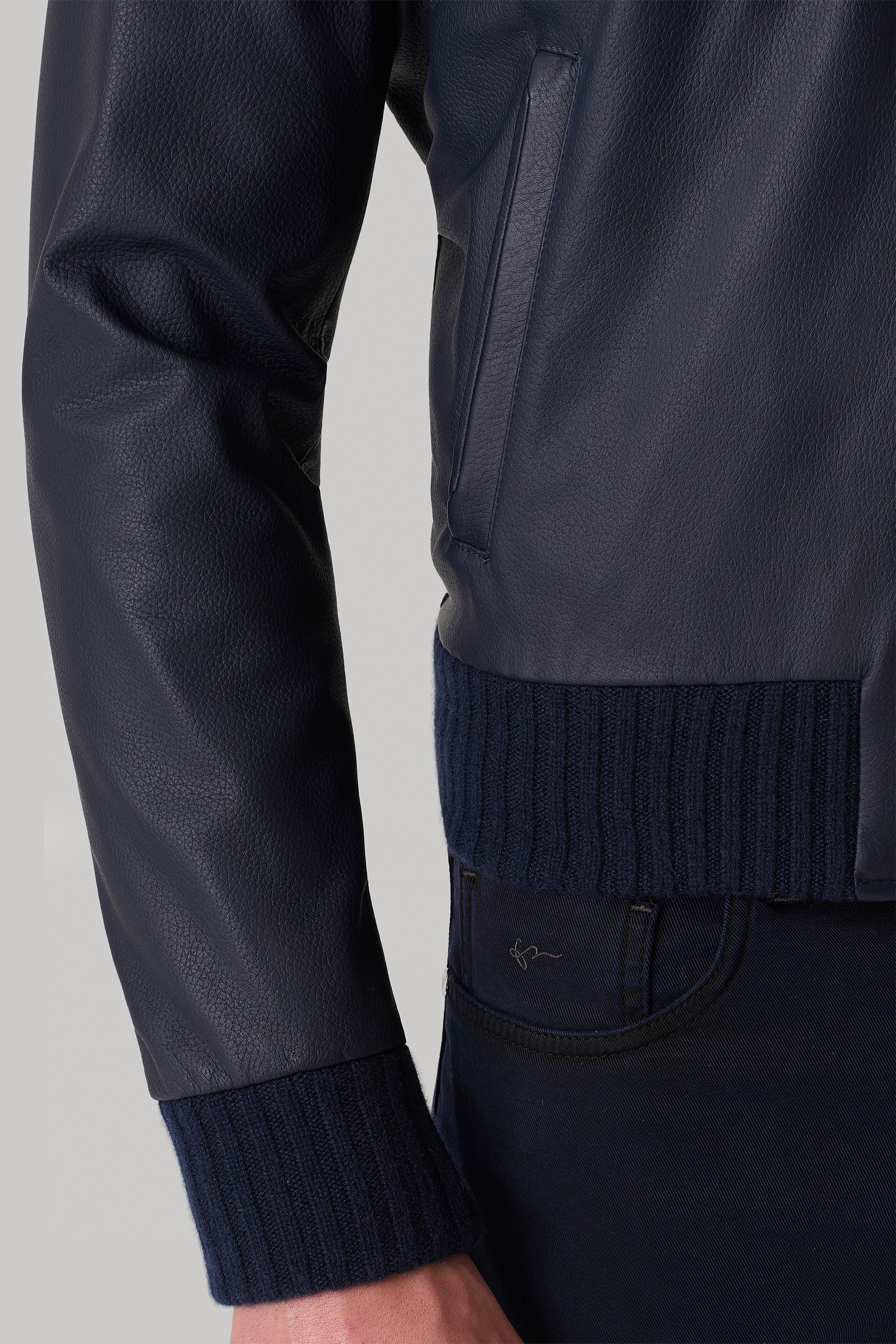 Comfort deer leather jacket