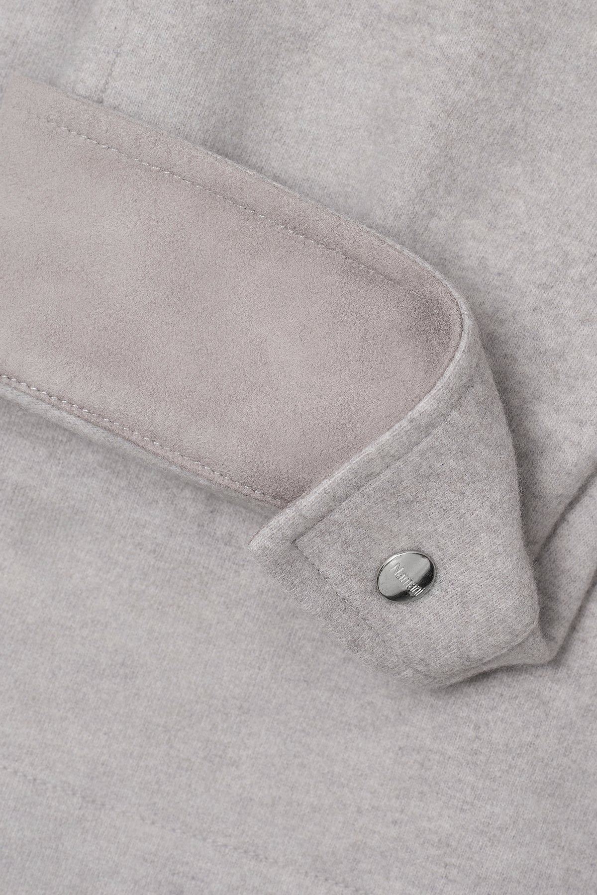 Chemise en ultimum cachemire felt et vison
