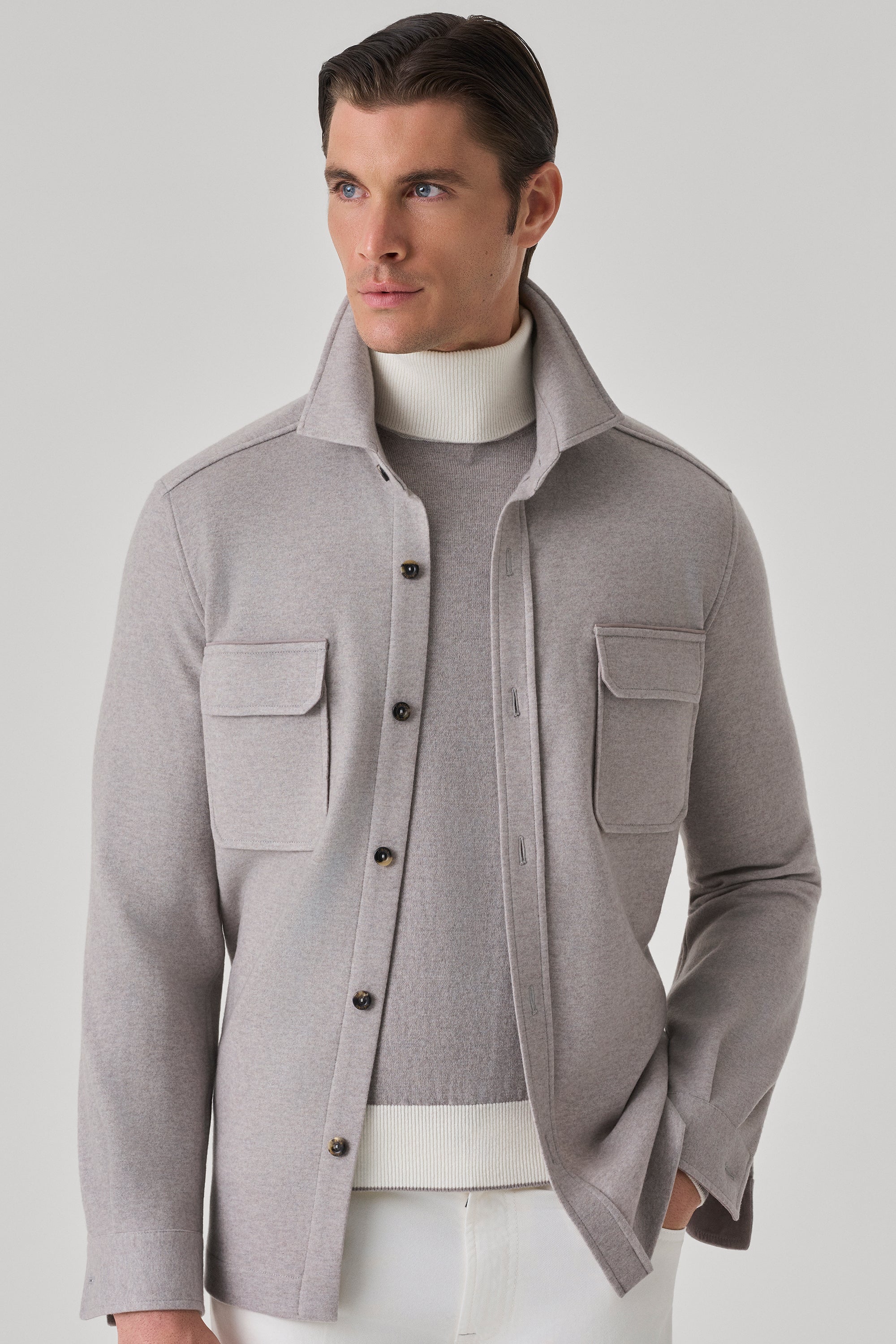 Chemise en ultimum cachemire felt