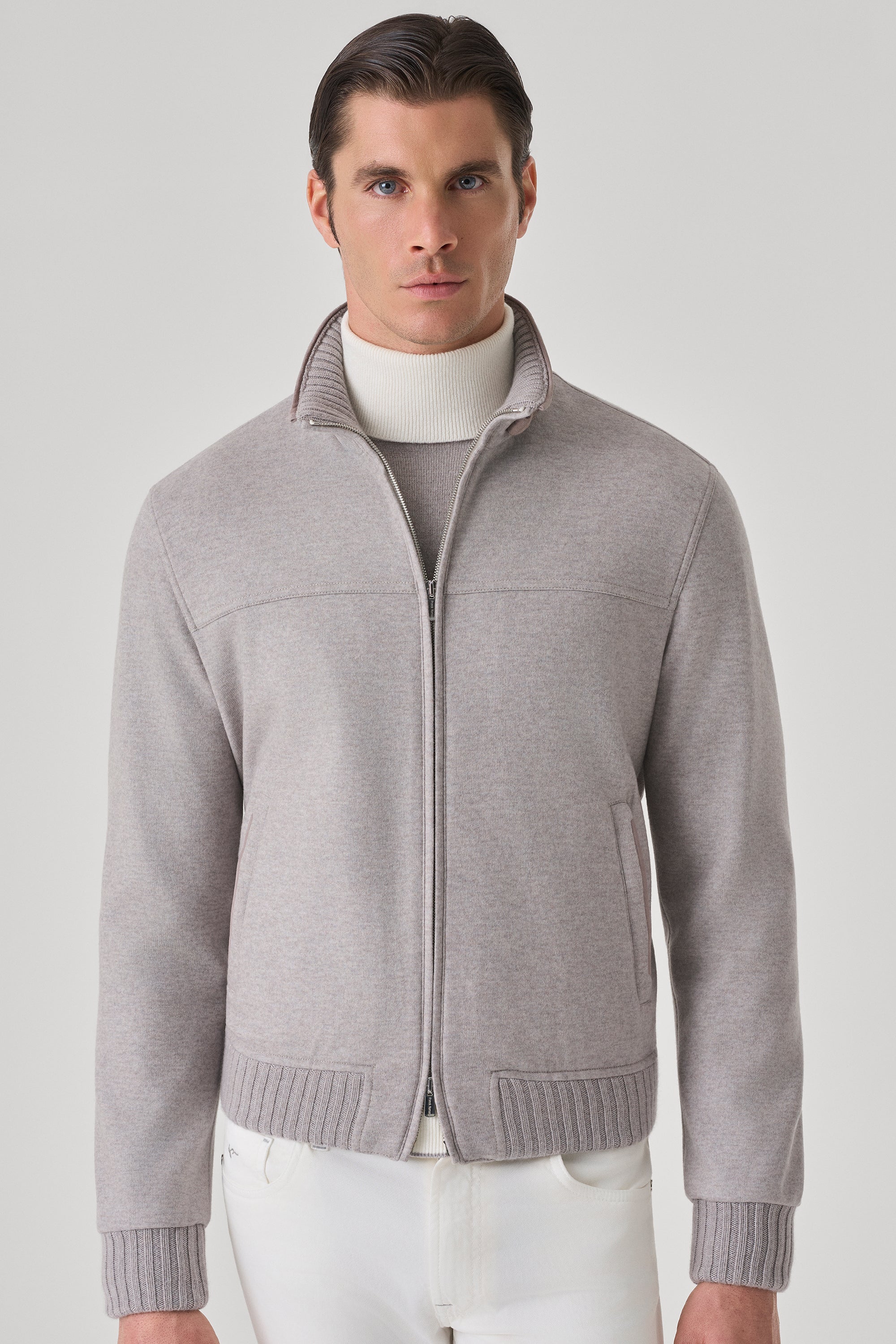 Blouson Confort en ultimum cachemire felt double