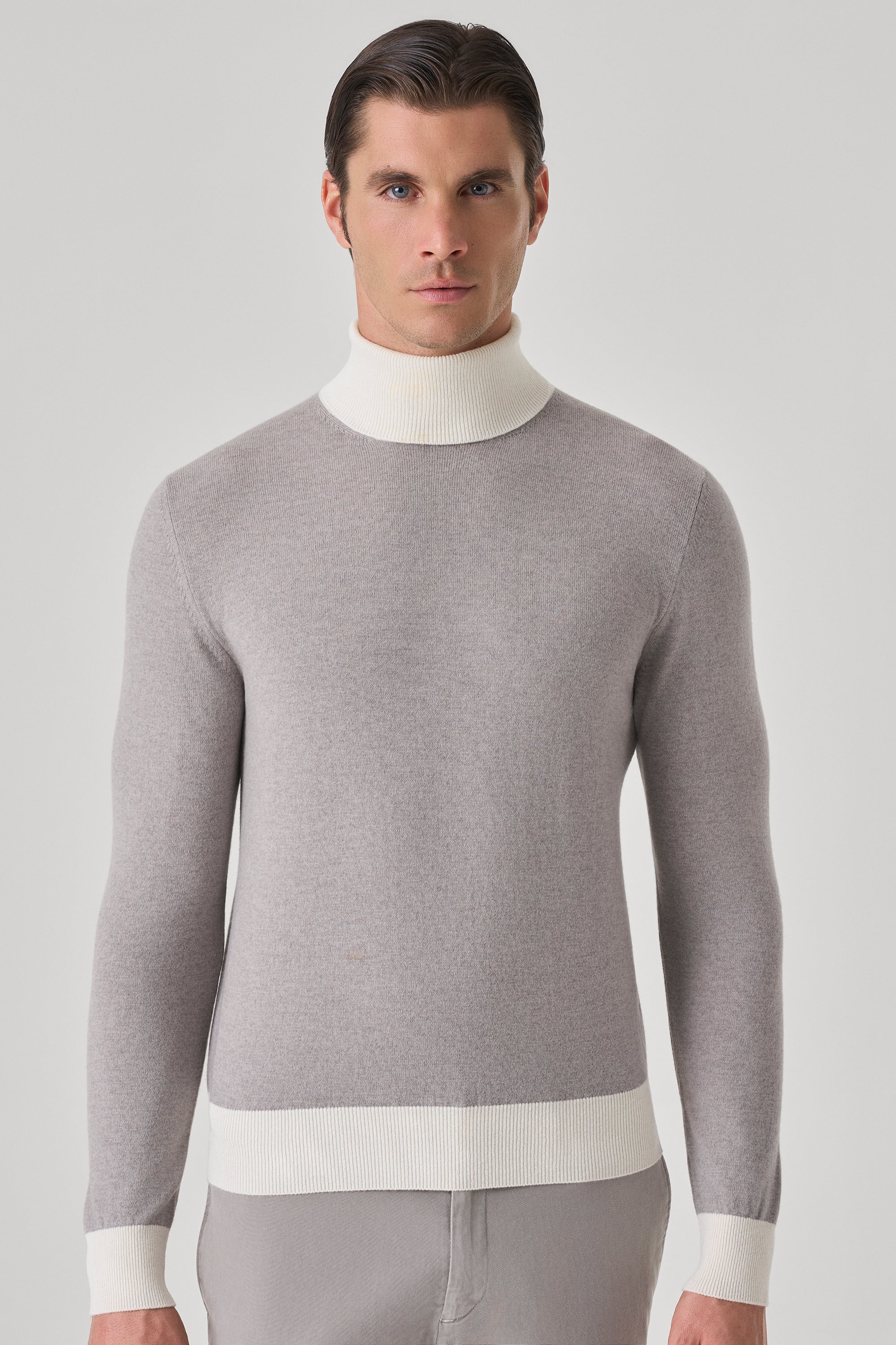 Pull Dolcevita Bicolore