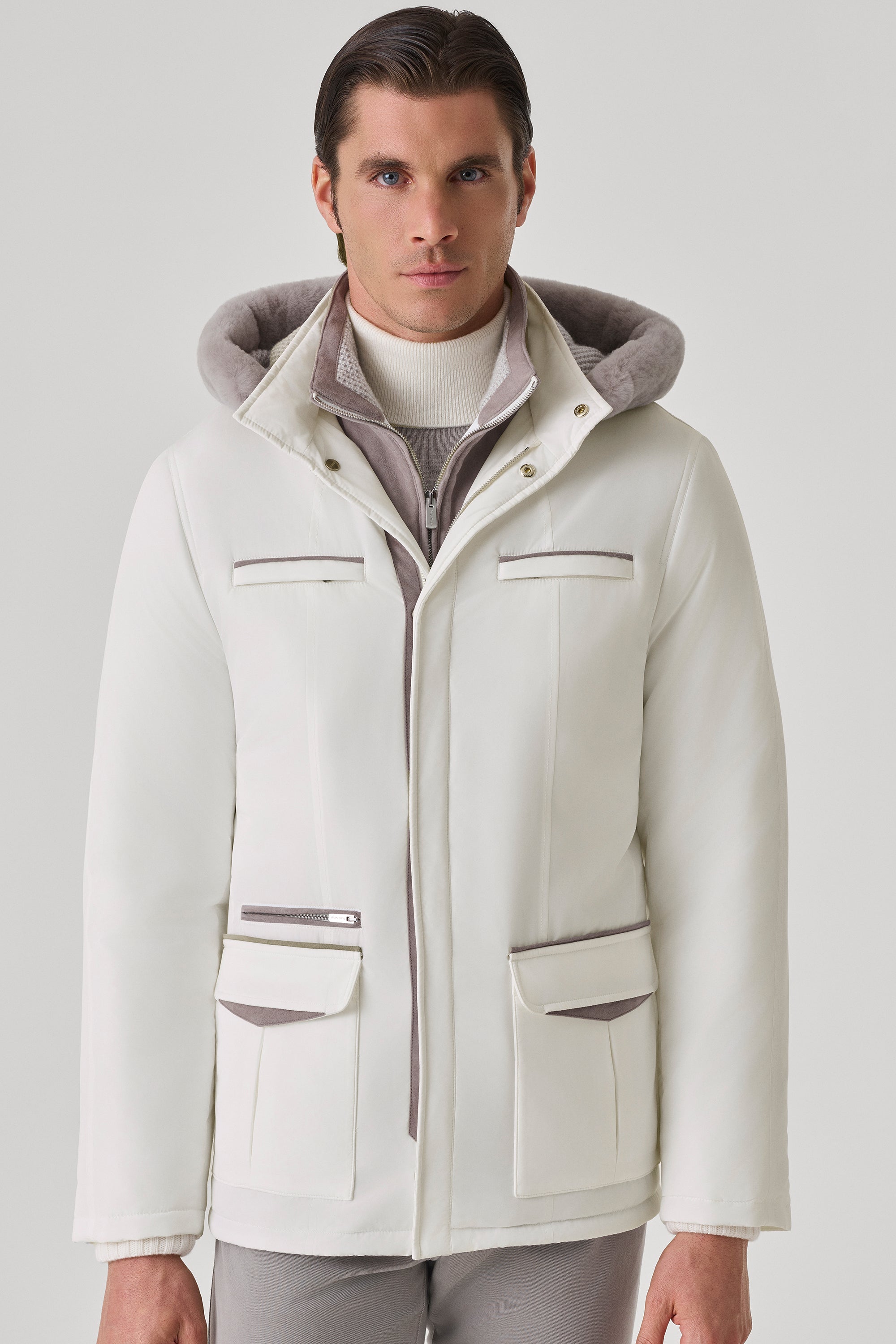 Parka Elvis en ultimum cachemire felt