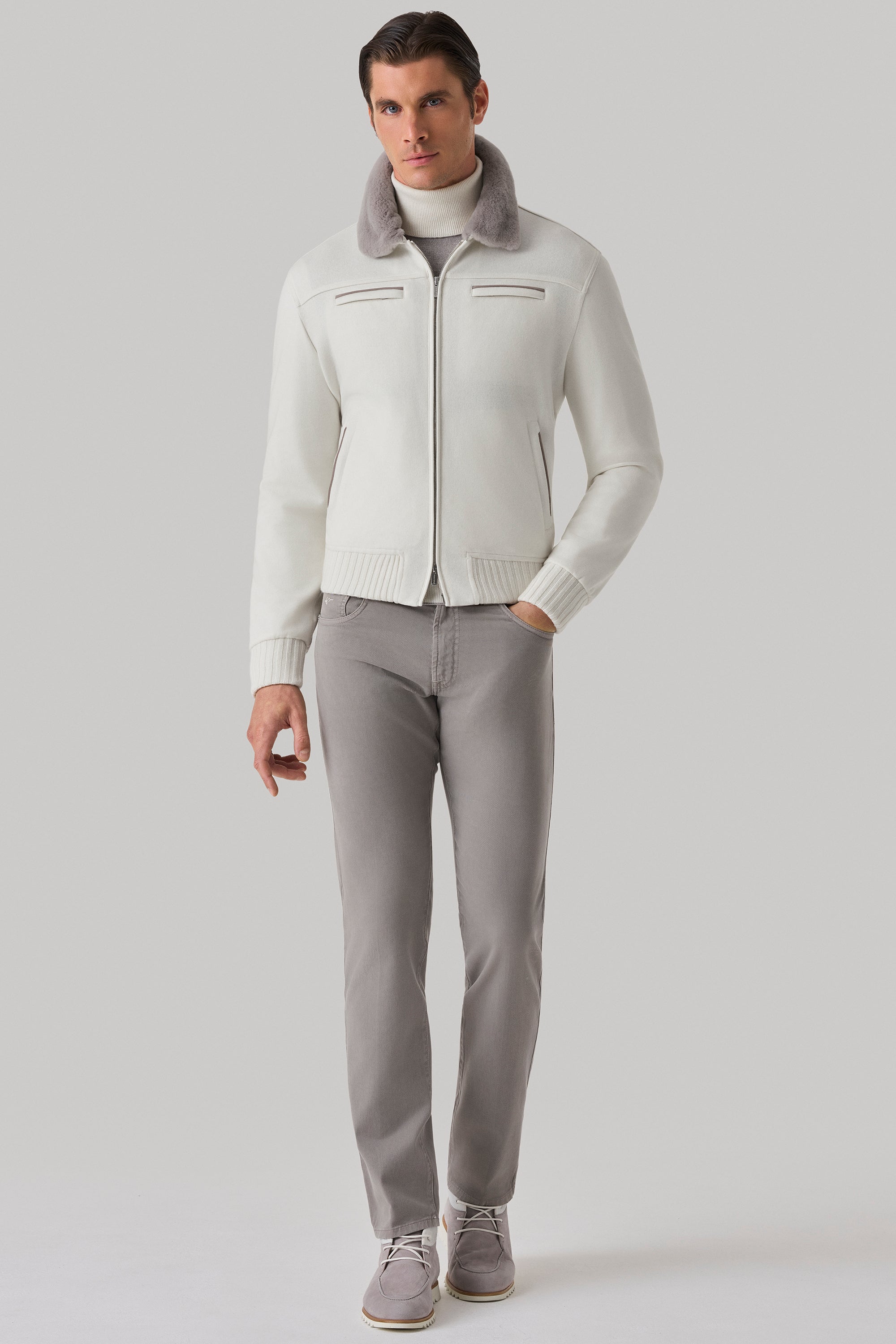 Blouson Cortina en ultimum cachemire felt