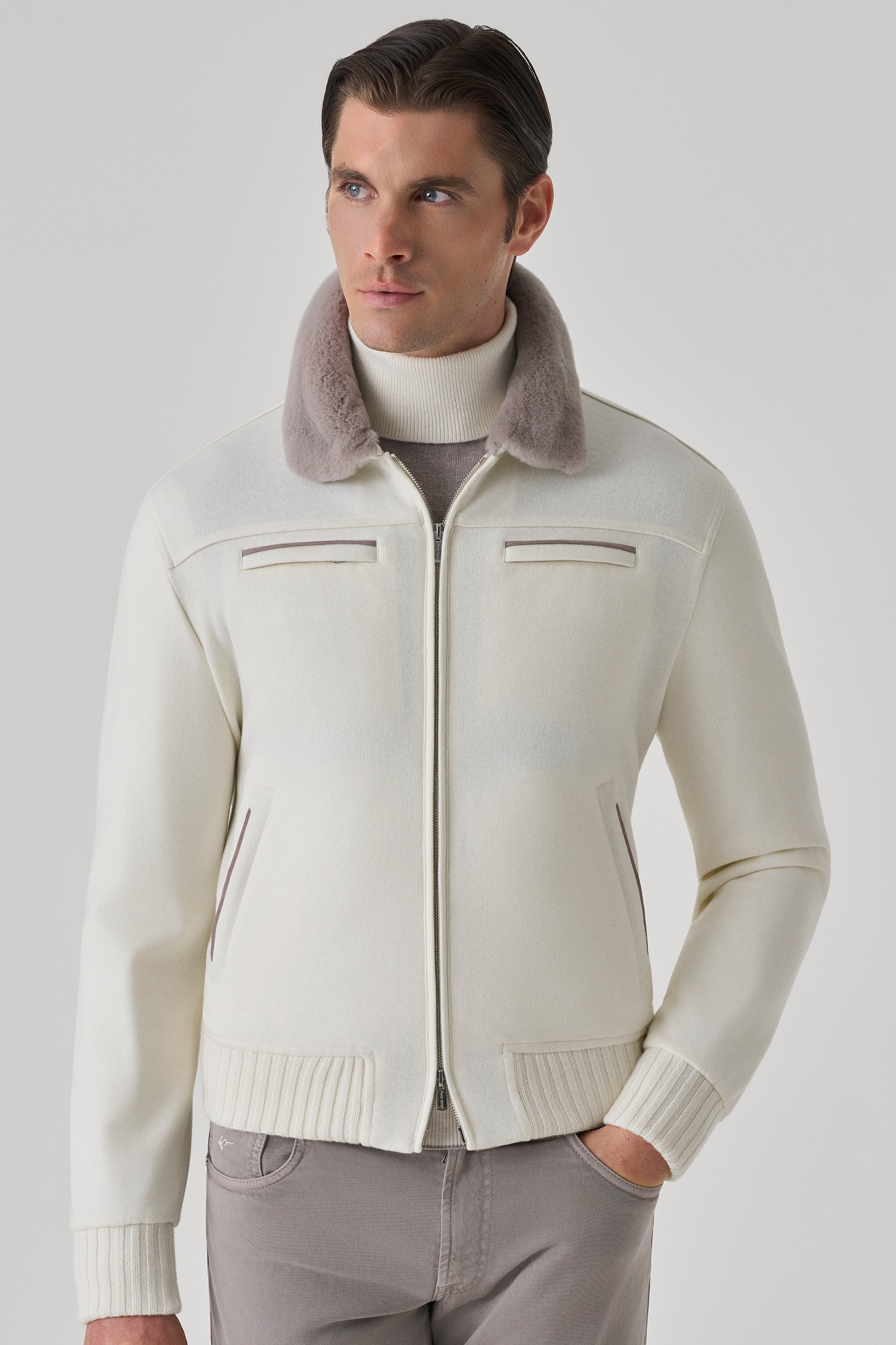 Blouson Cortina en ultimum cachemire felt