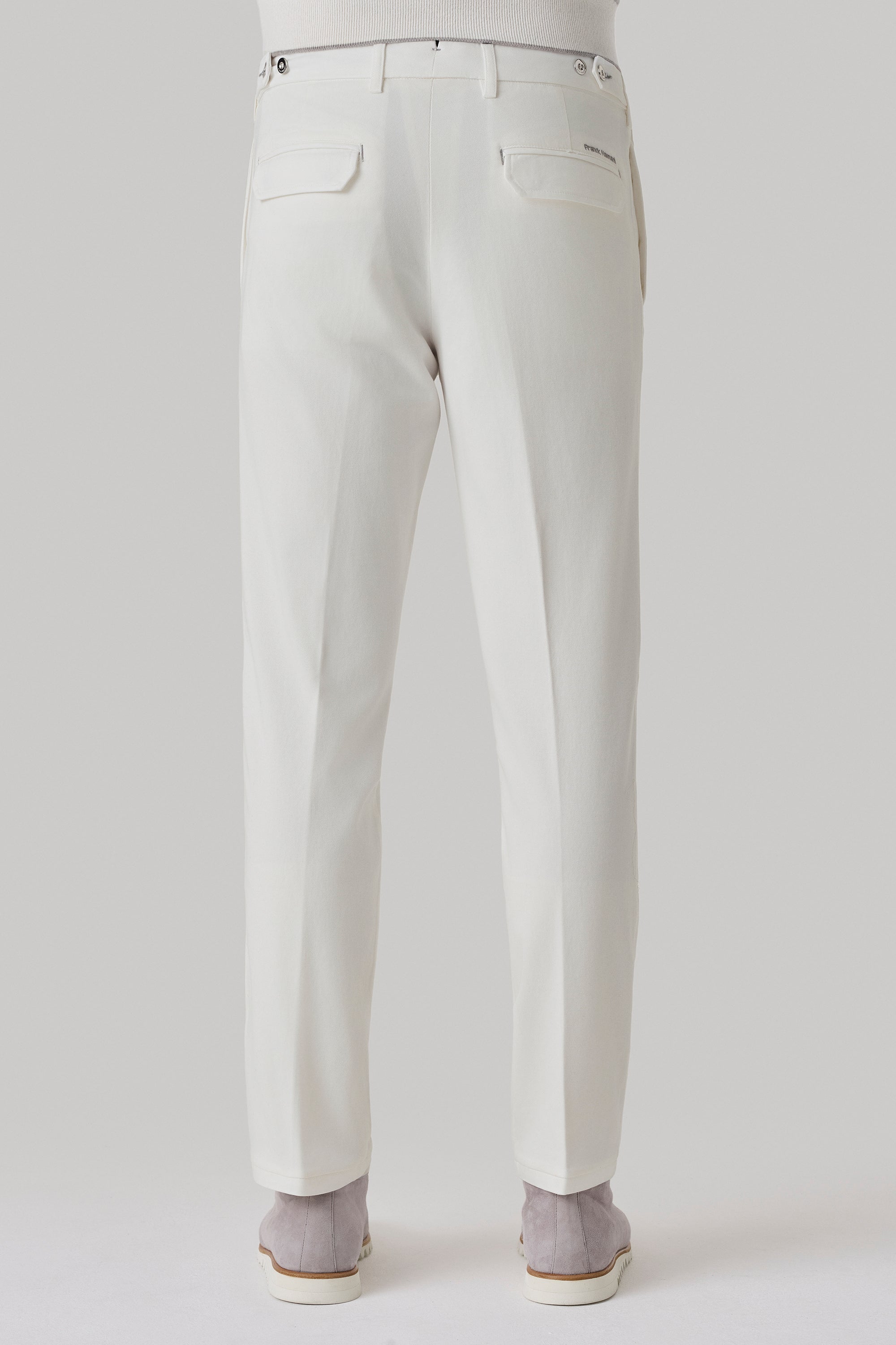 Pantalon en coton stretch