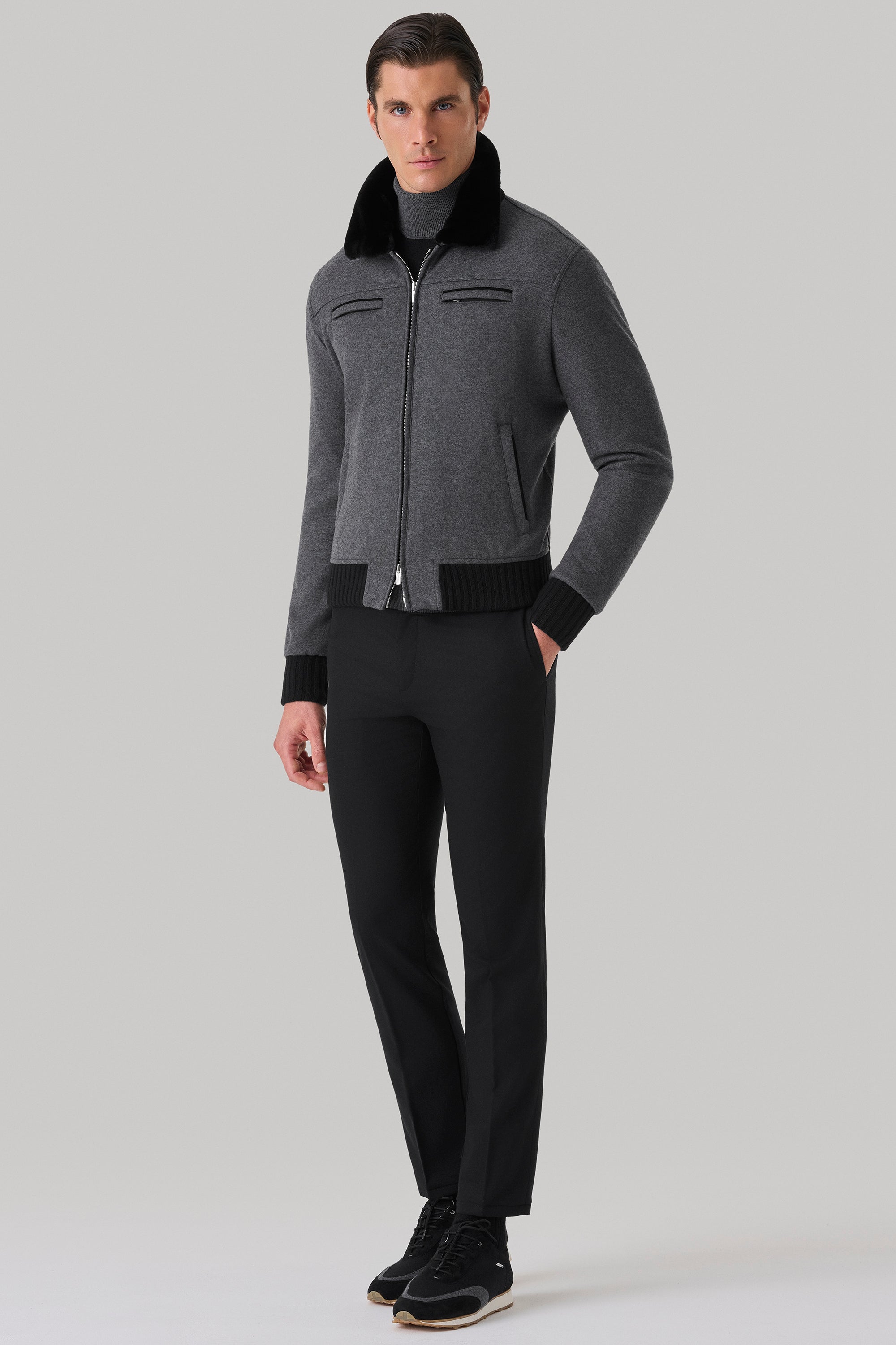 Blouson Cortina en ultimum cachemire felt