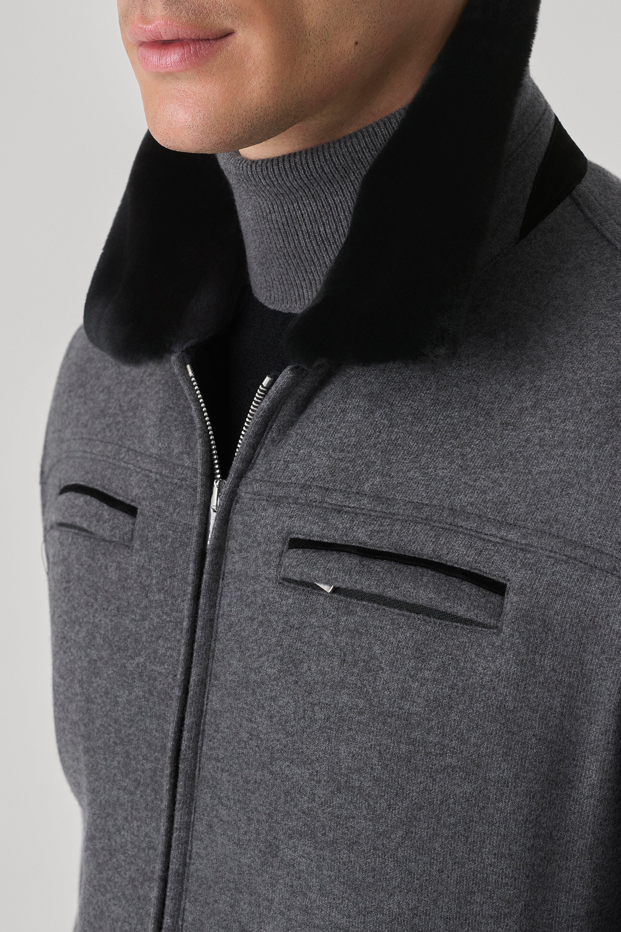 Blouson Cortina en ultimum cachemire felt