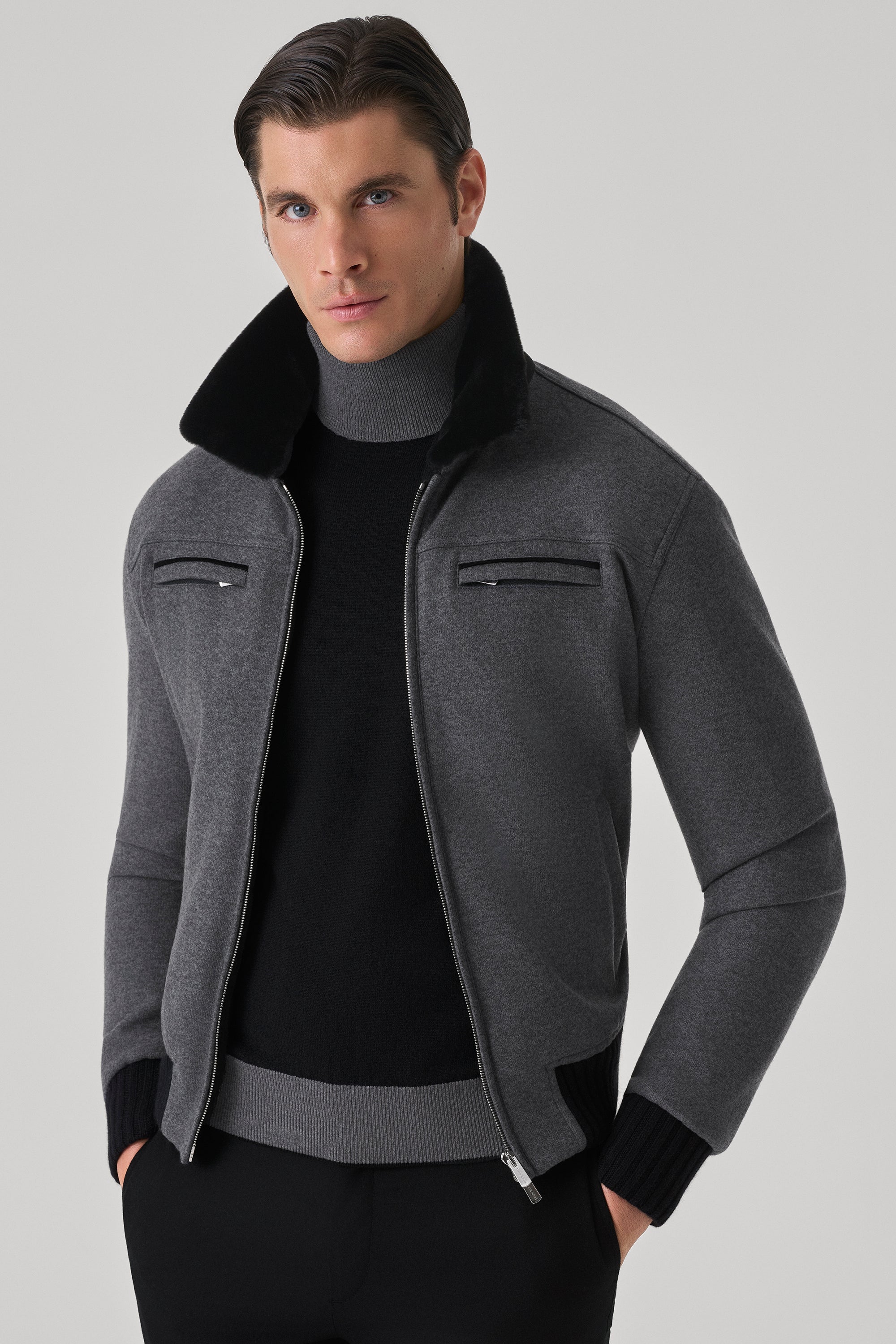 Blouson Cortina en ultimum cachemire felt