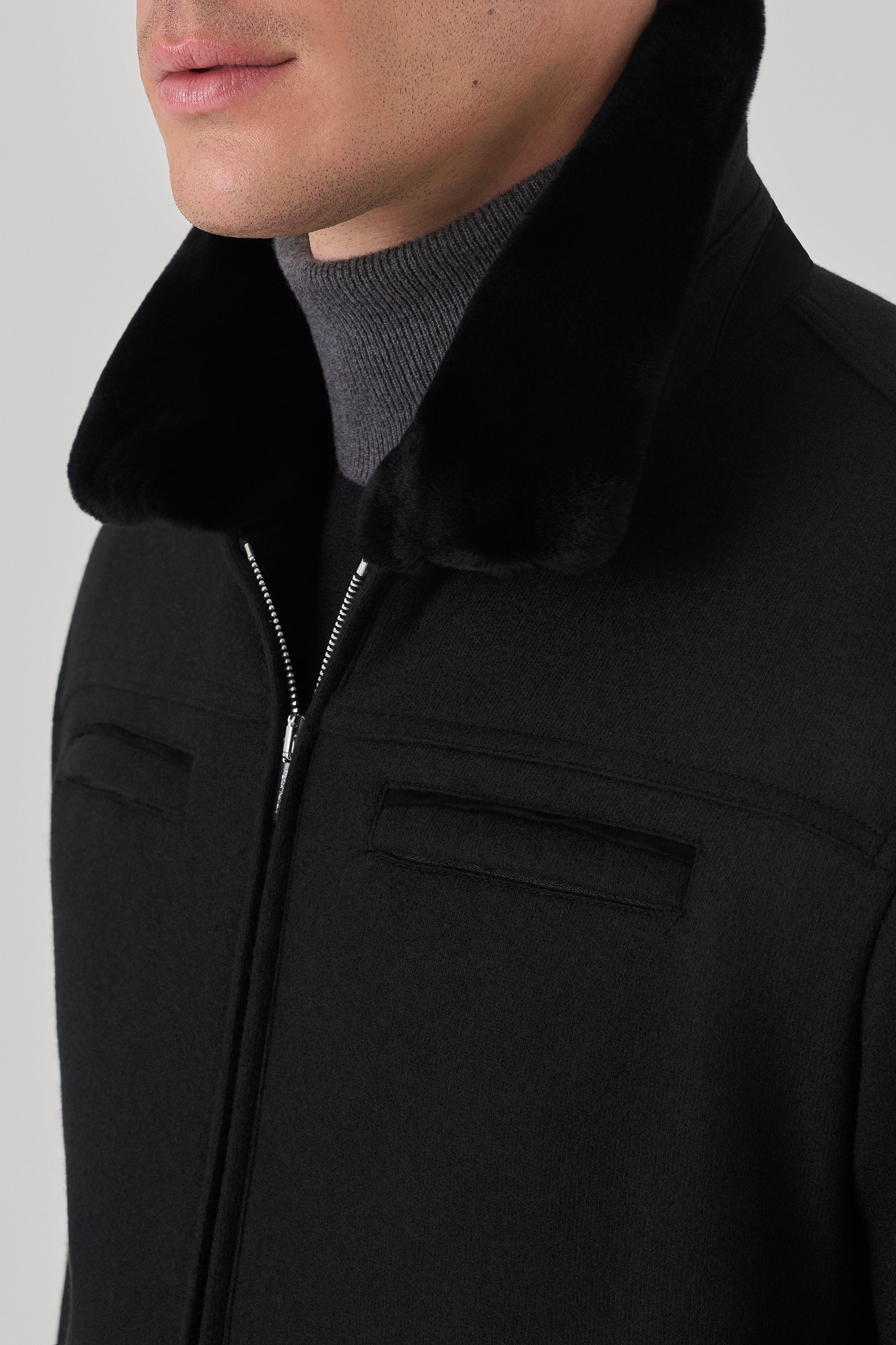 Blouson Cortina en ultimum cachemire felt