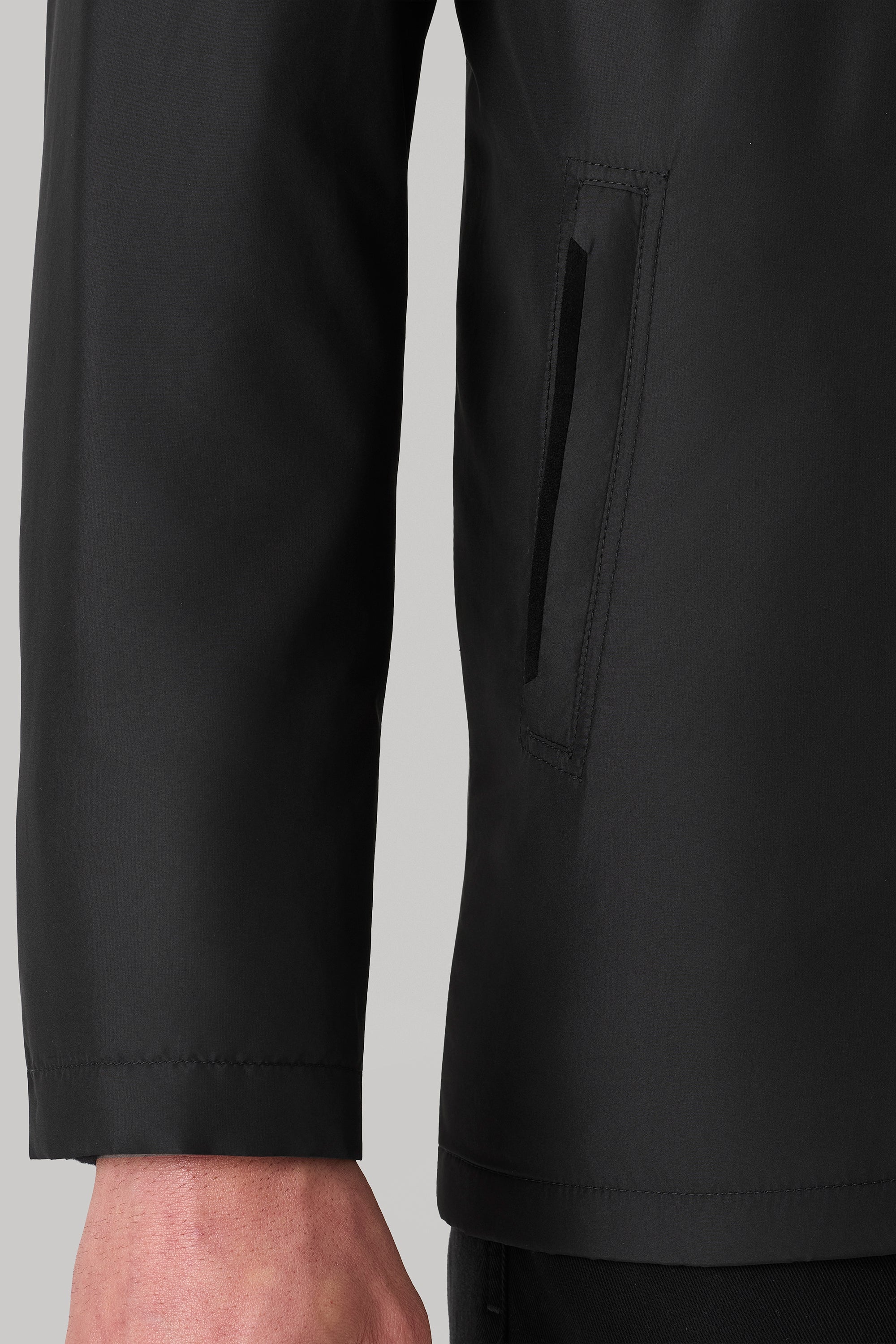 Parka Courchevel en silk nylon ultra-light et mouton
