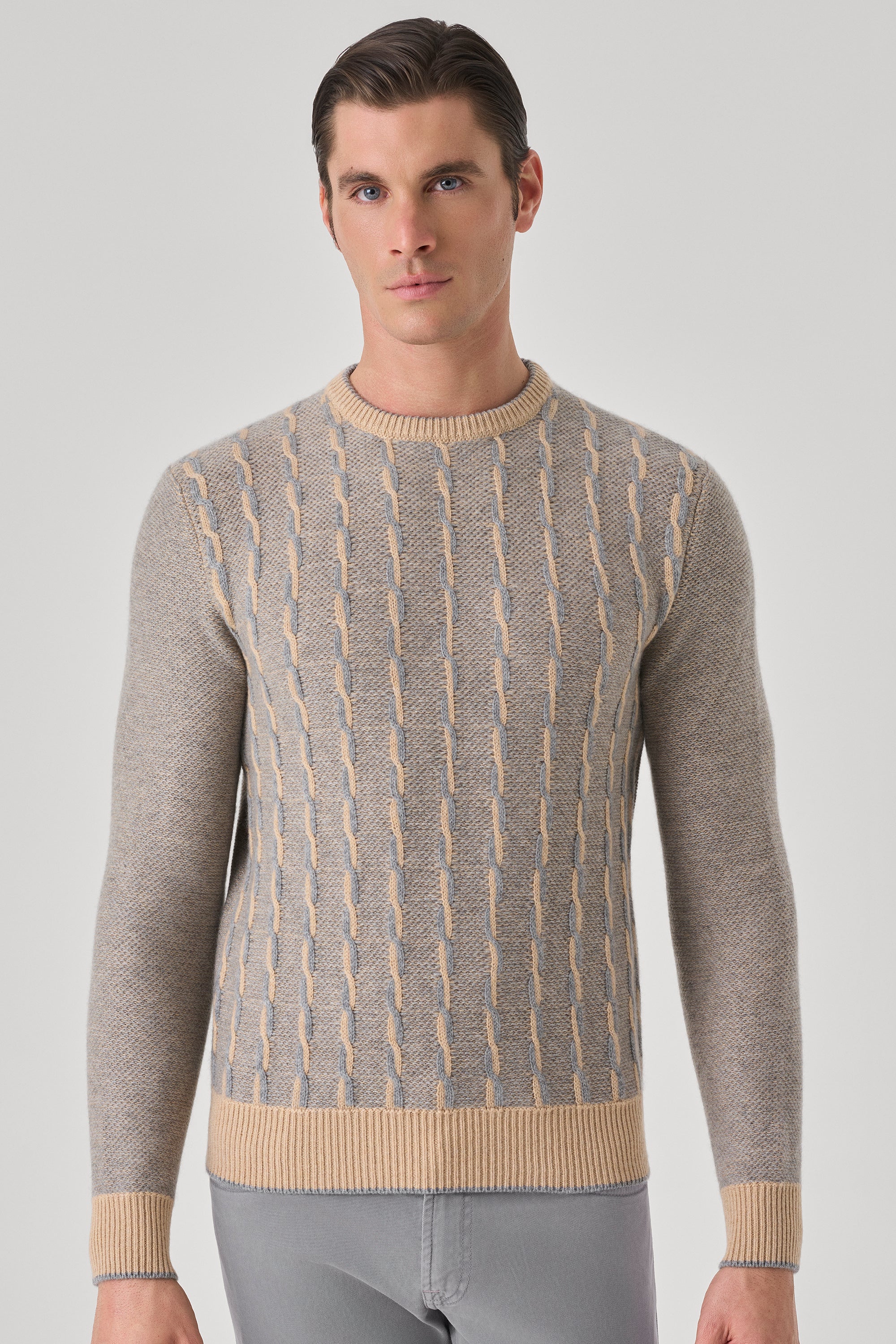 Pull en ultimum cachemire Minitreccia