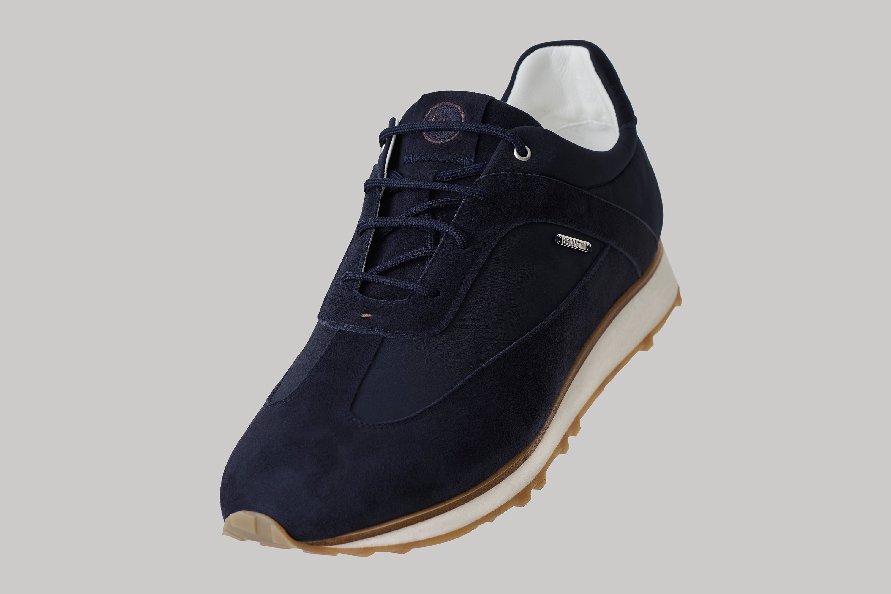 Sneakers Angeles en suède et silk nylon ultra-light