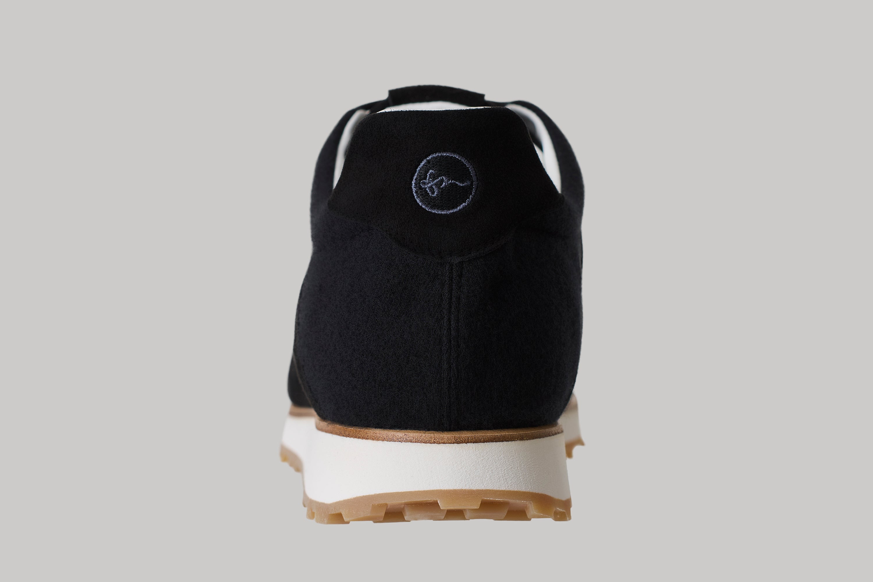 Sneakers Angeles en suède et cachemire felt