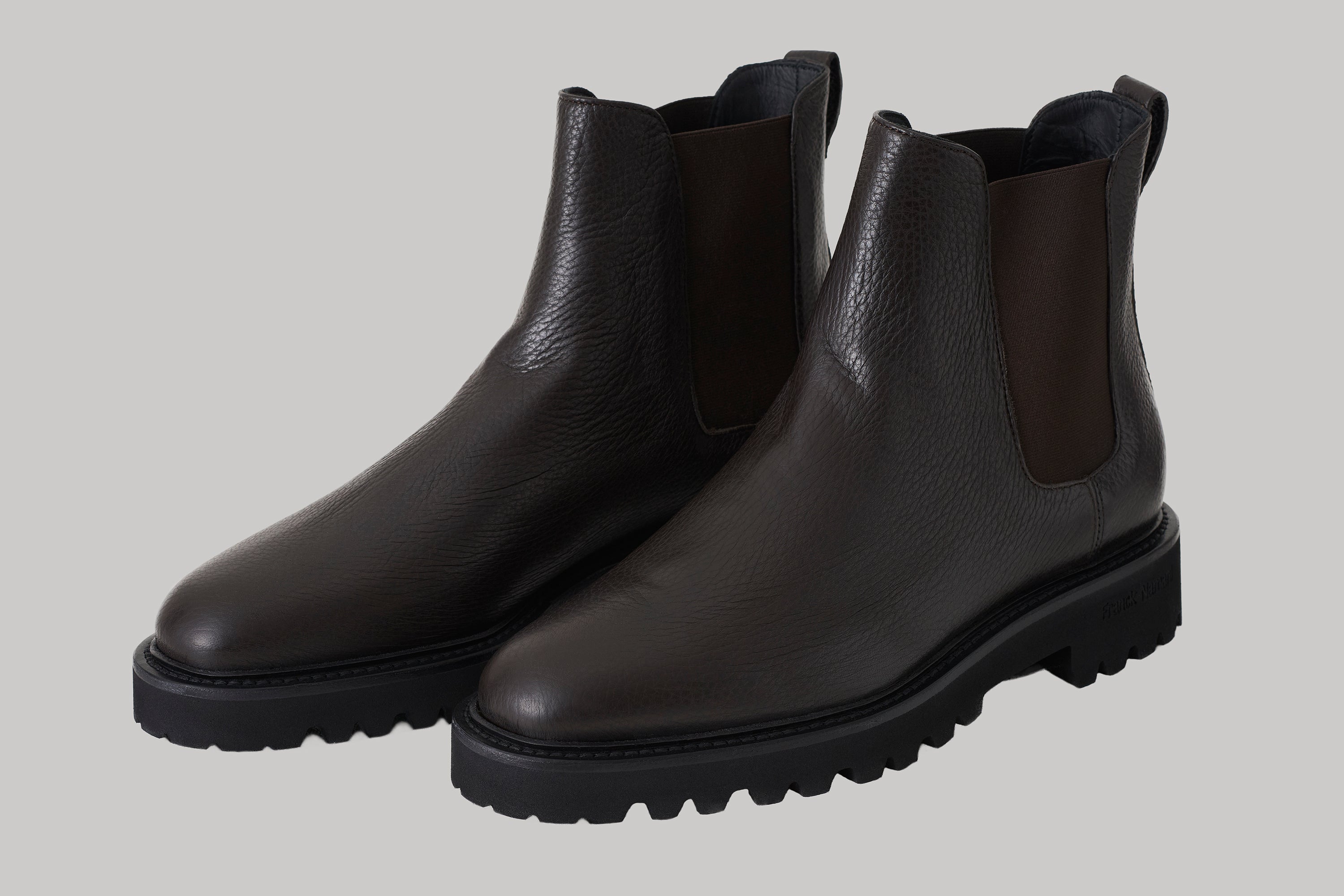 Boots Beatle en cuir de cerf