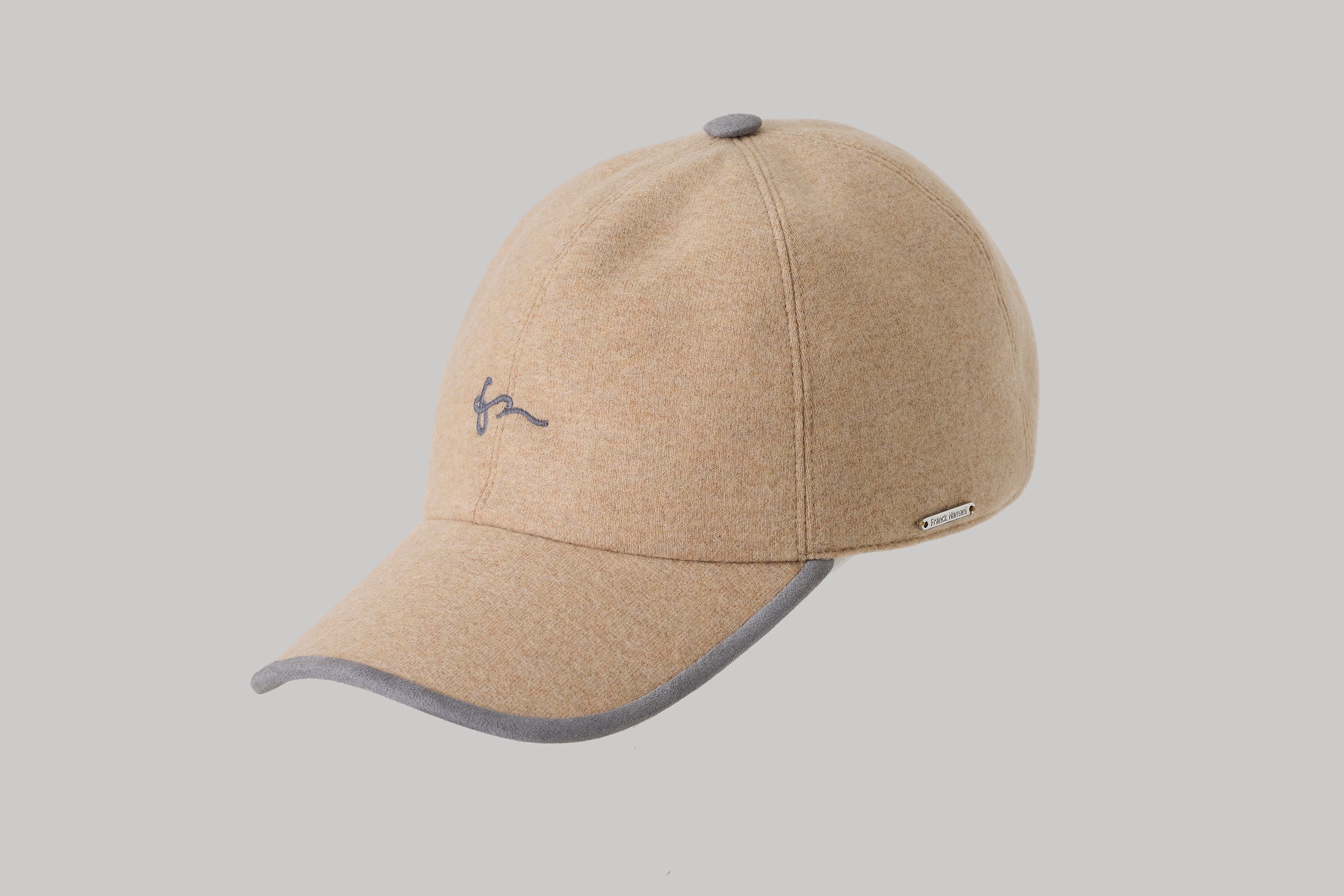 Casquette Baseball en ultimum cachemire felt