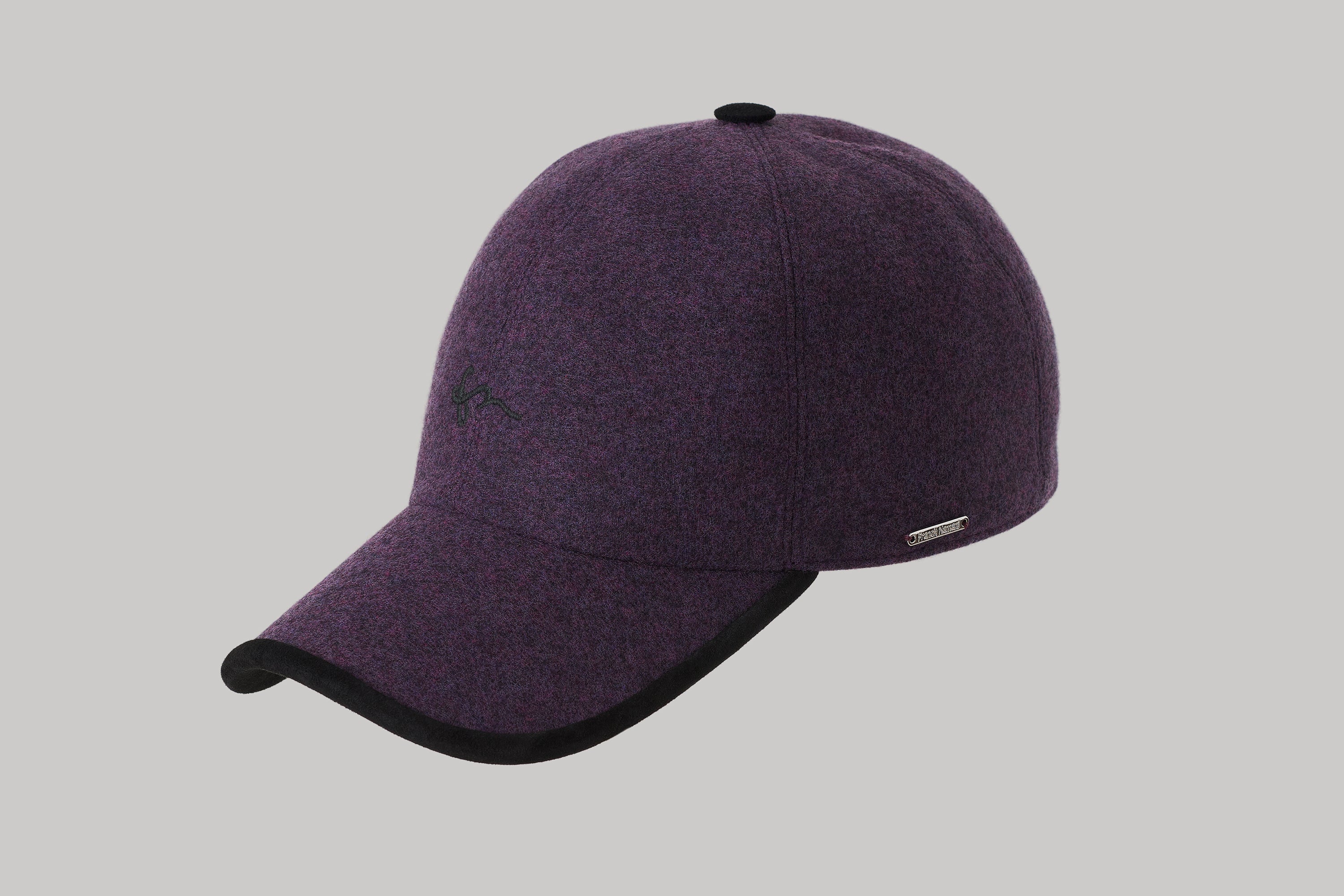 Casquette Baseball en ultimum cachemire felt
