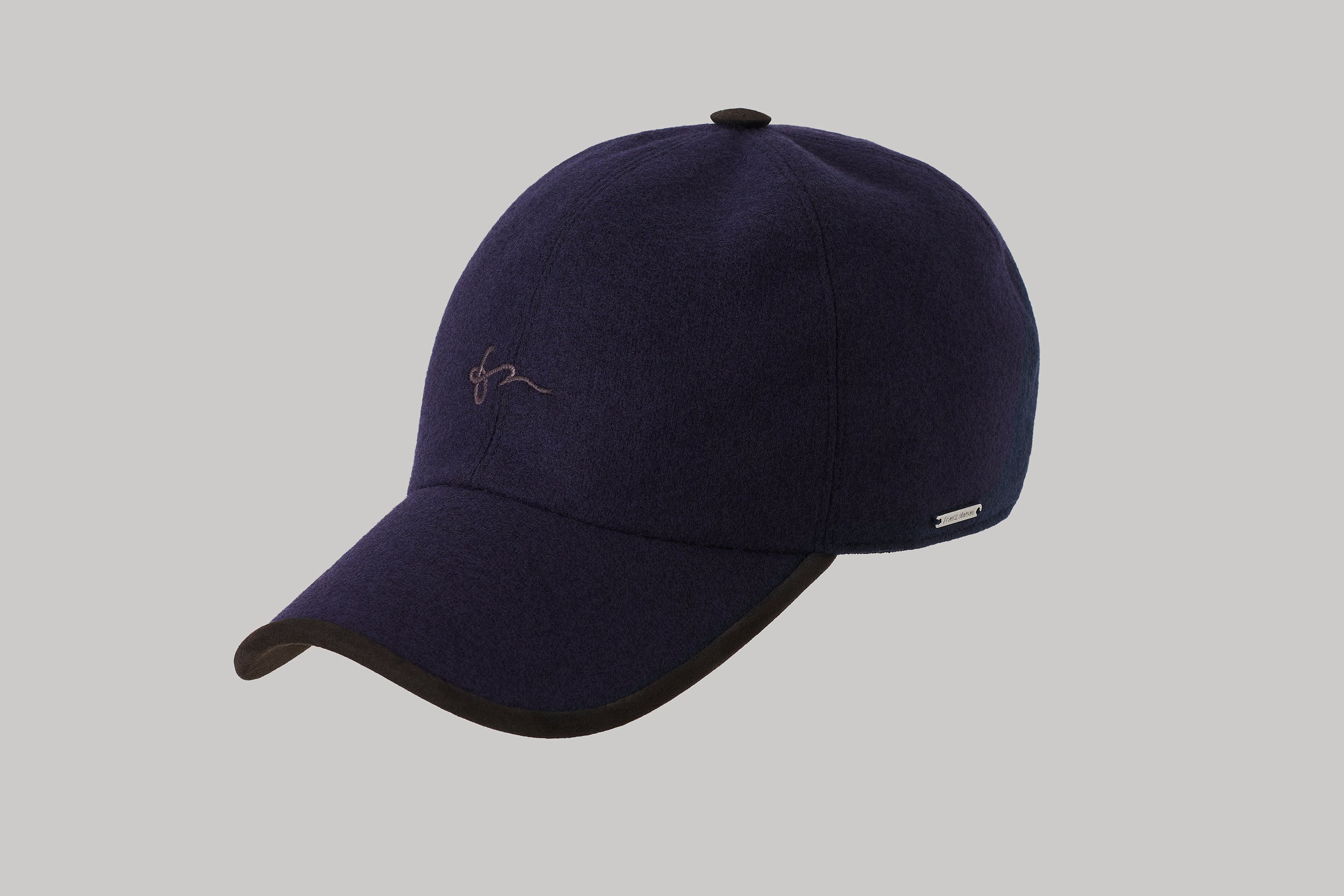 Casquette Baseball en ultimum cachemire felt