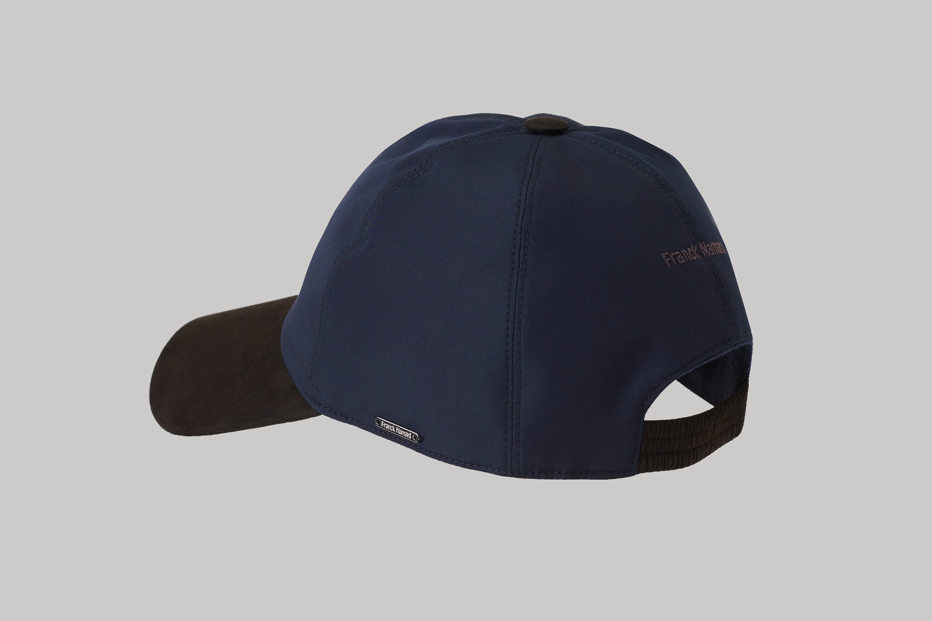 Casquette Baseball en suède et silk nylon ultra-light