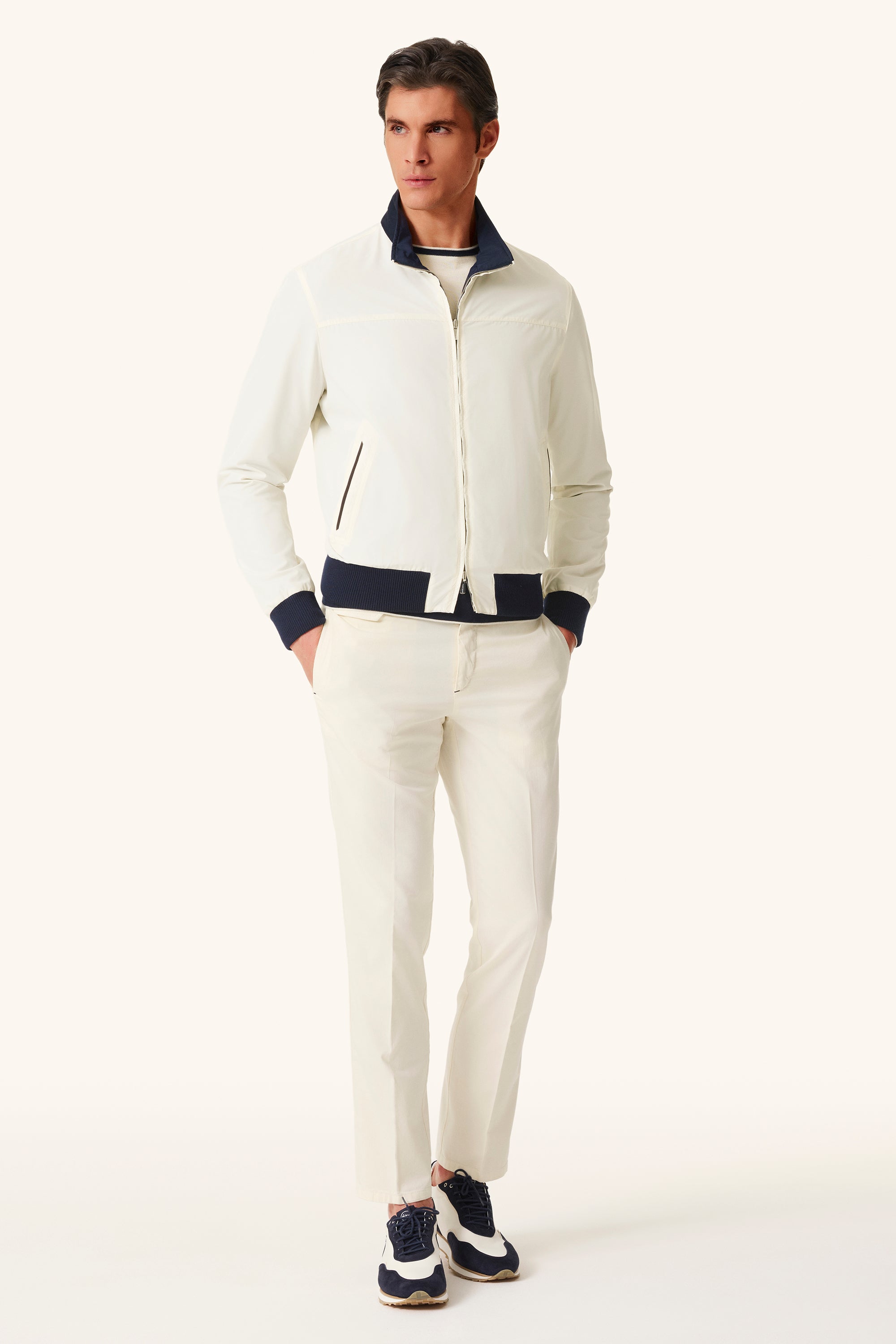 Blouson réversible en silk nylon ultra-light CONFORT