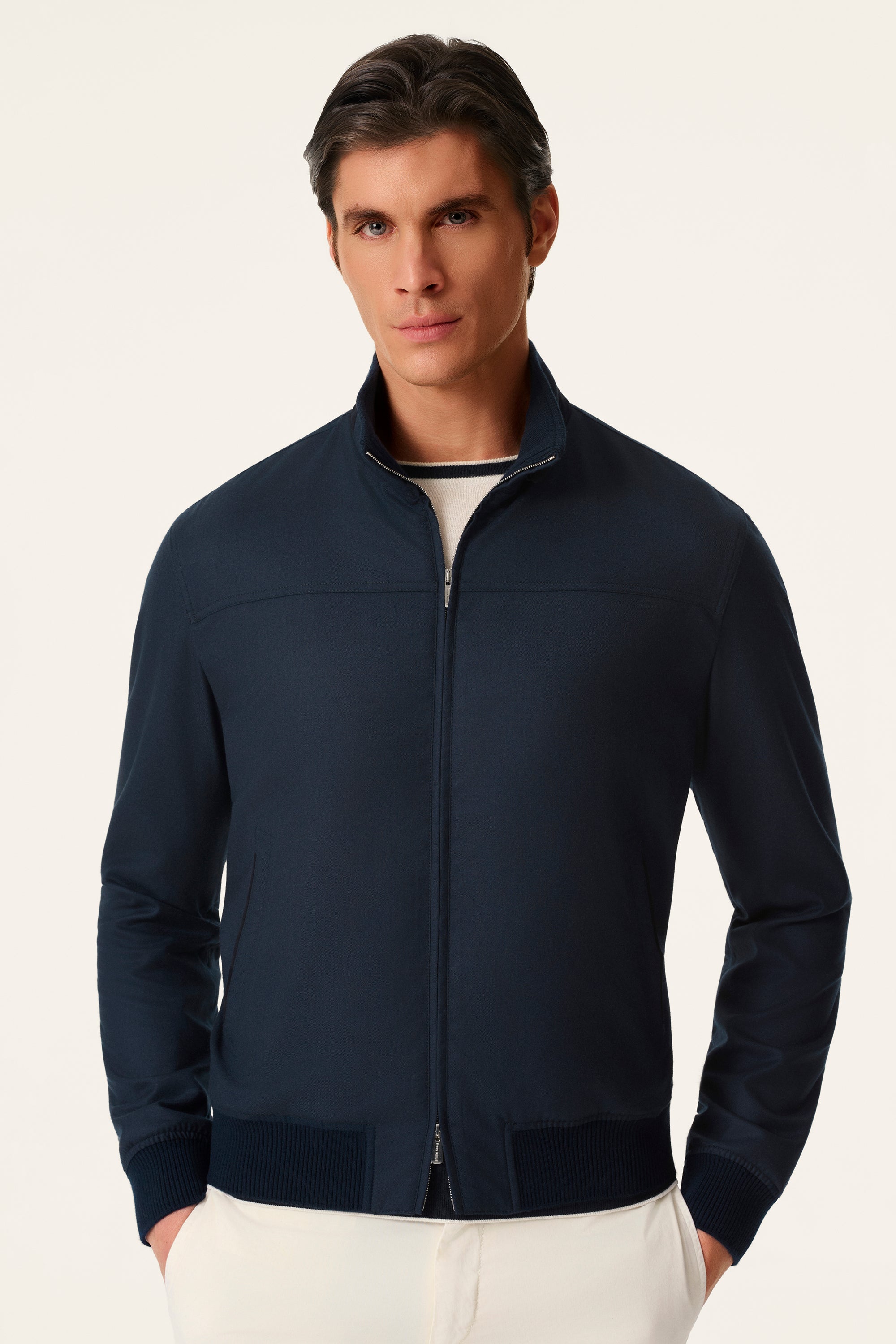 Blouson bomber en Ultimum Cachemire CONFORT