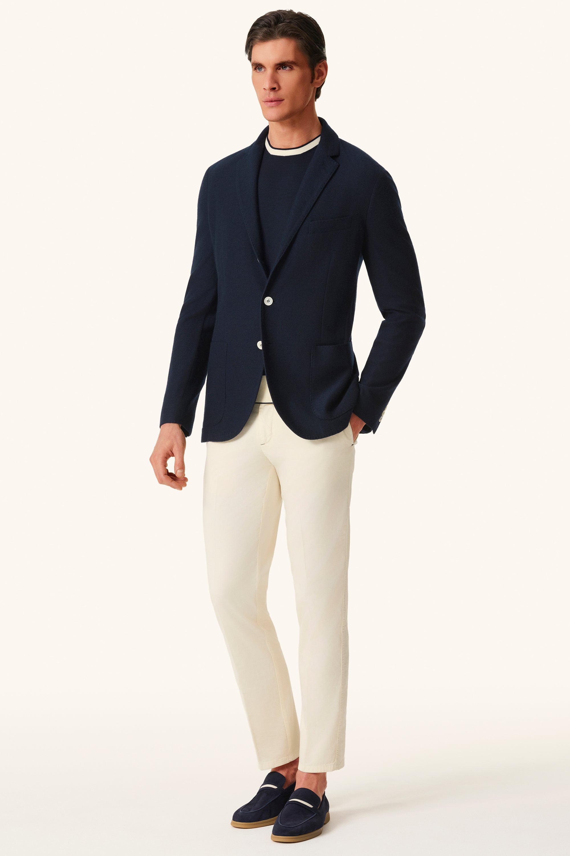 Veste en ultimum cachemire et soie