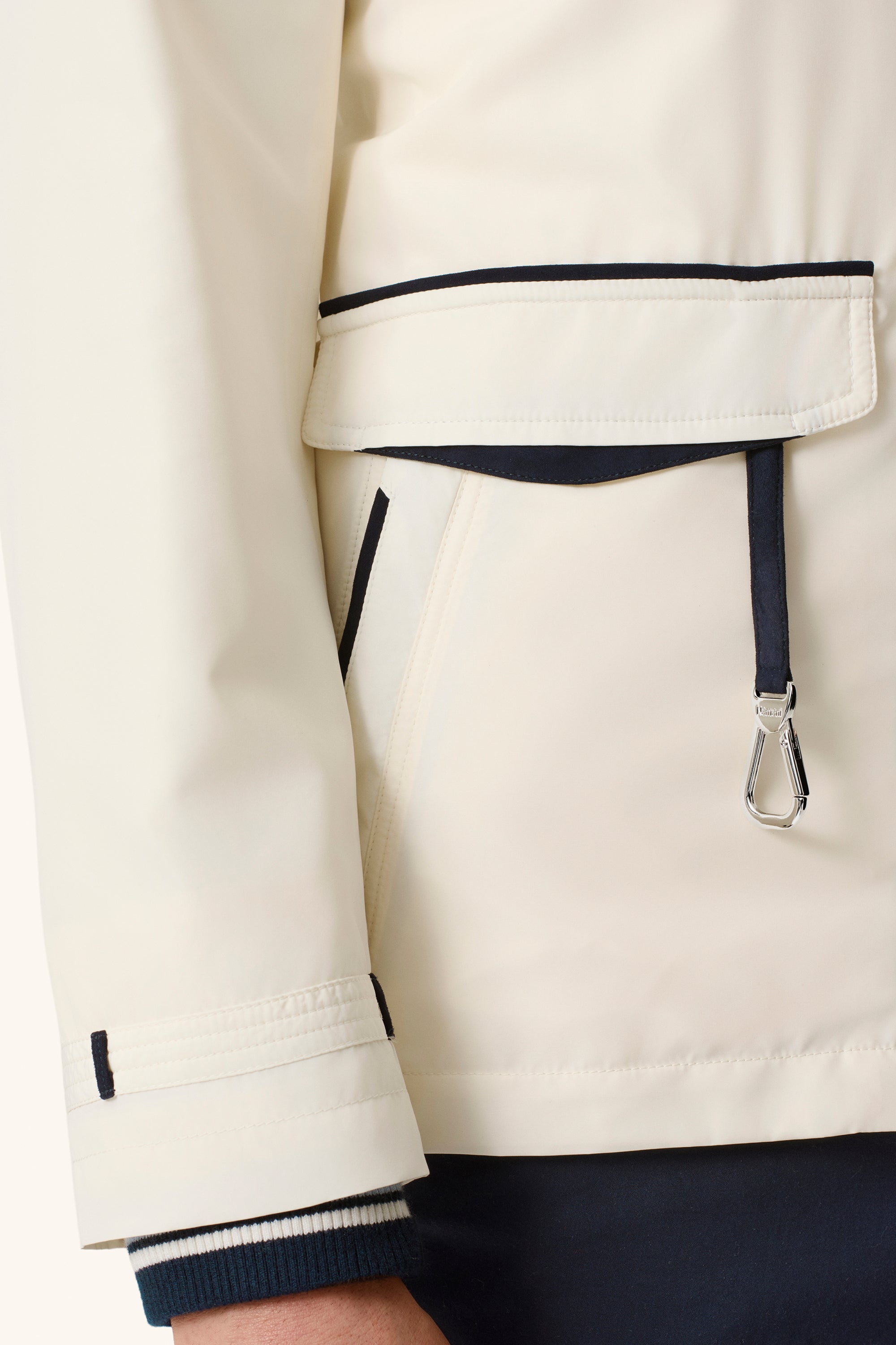 AUSTIN RACING Ultra-light silk nylon parka