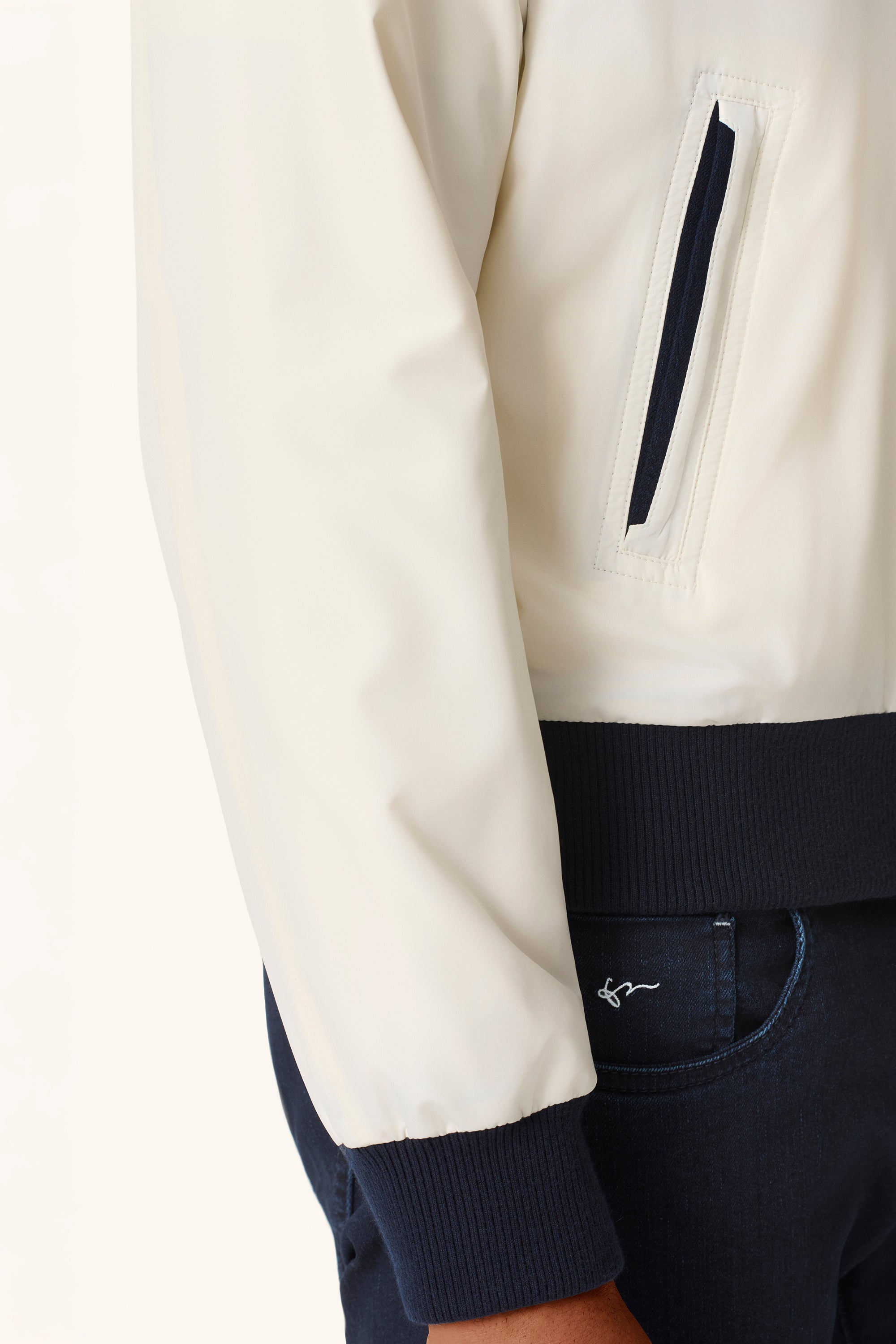 Blouson en silk nylon ultra-light BOND