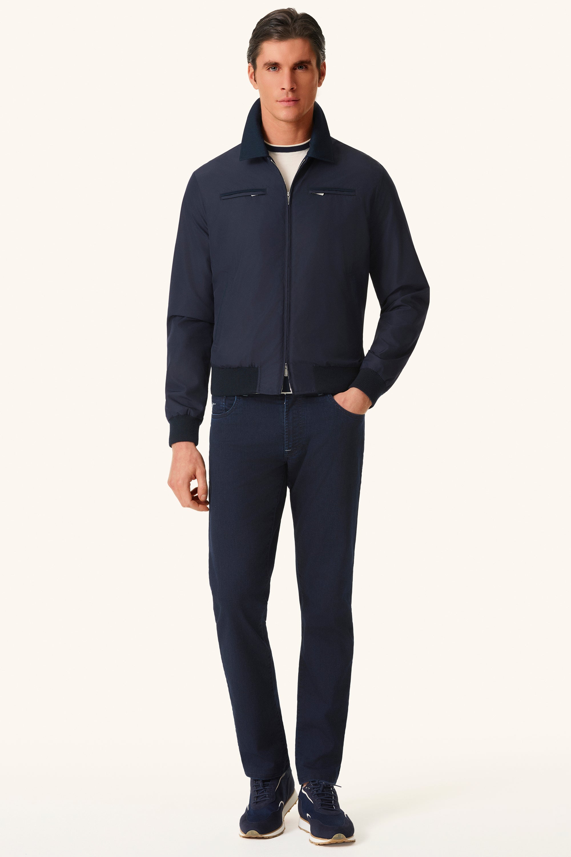 Blouson en silk nylon ultra-light BOND