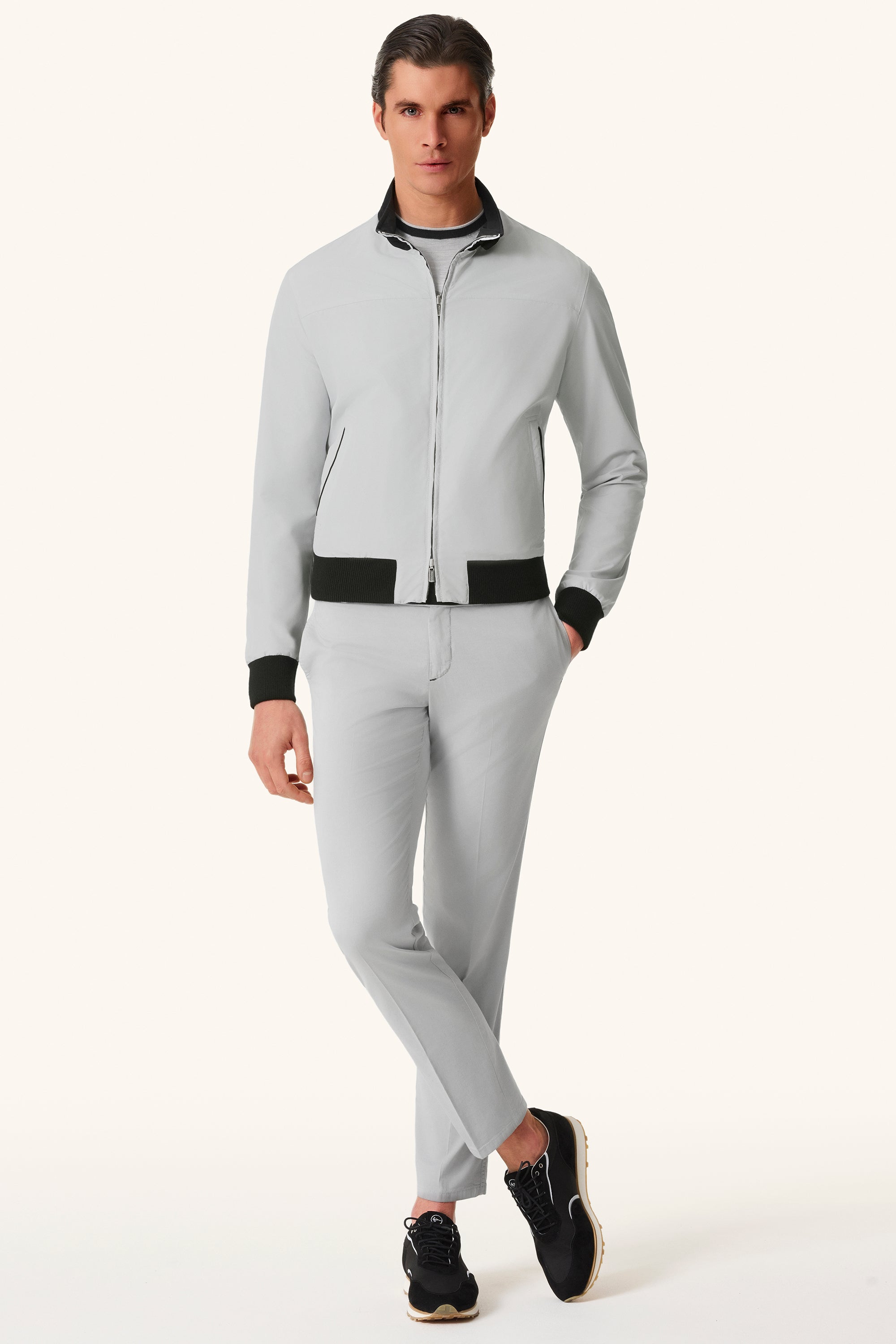 Blouson réversible en silk nylon ultra-light CONFORT