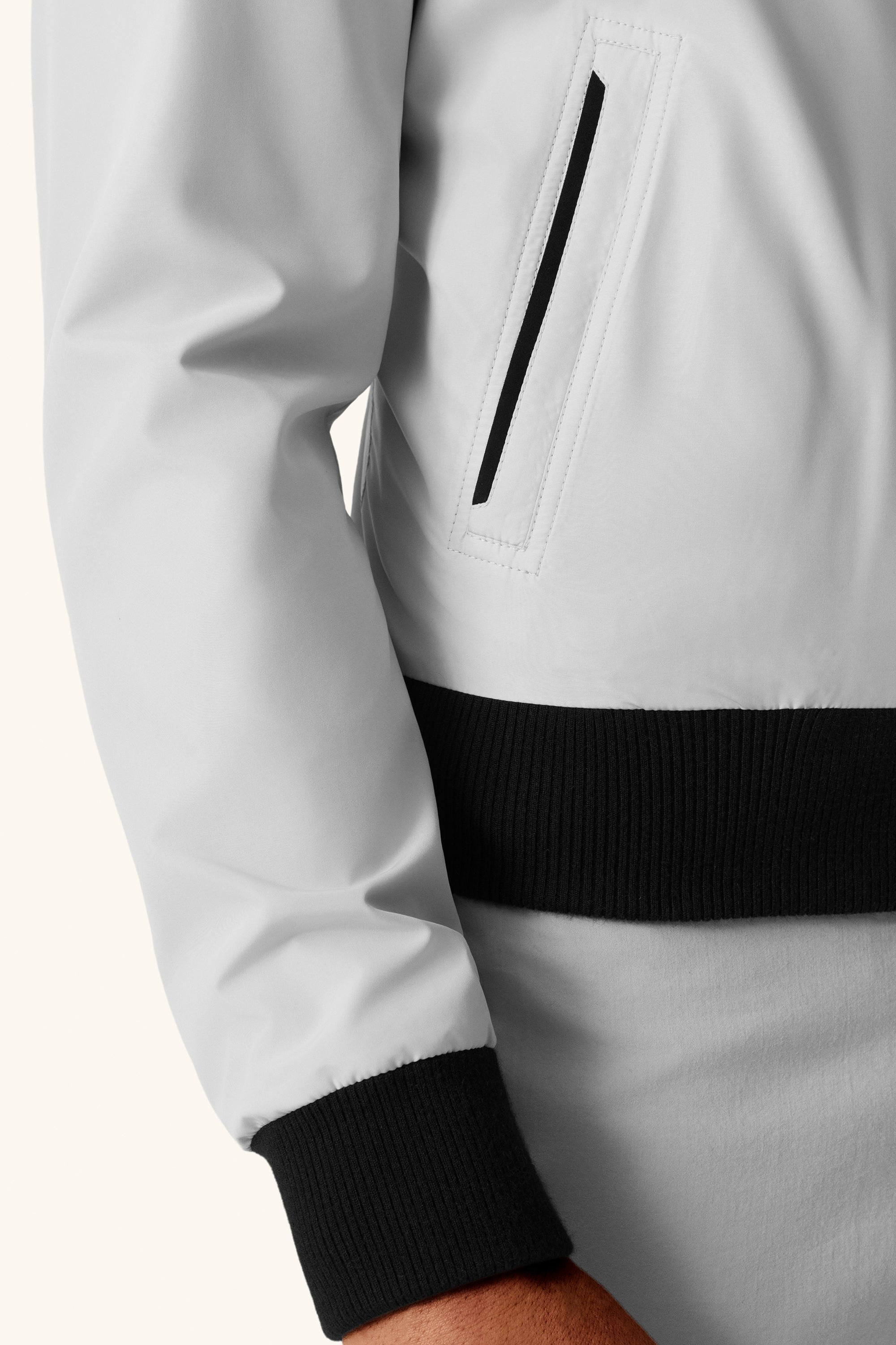 Blouson réversible en silk nylon ultra-light CONFORT