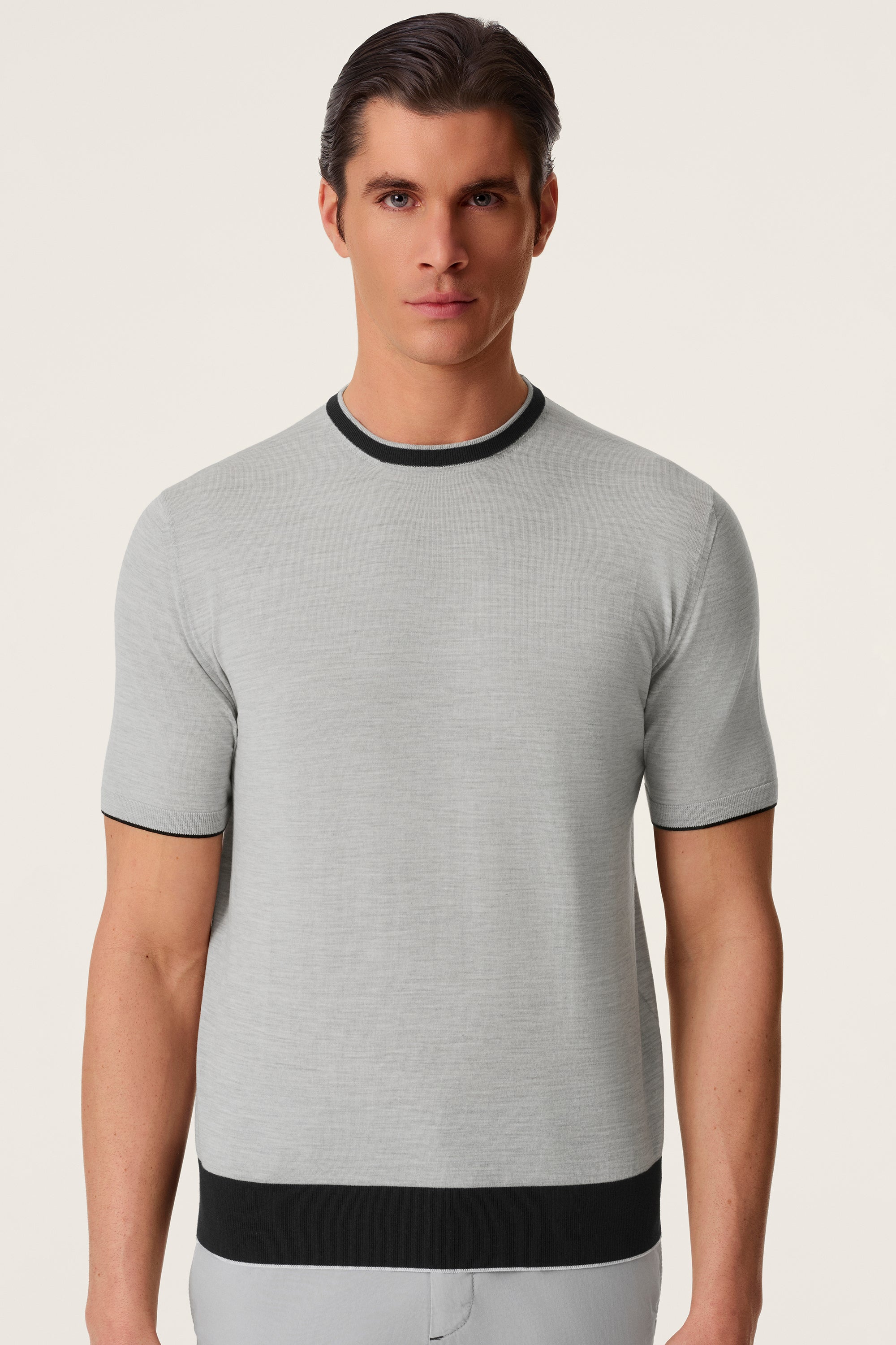 Tee-shirt GIROCOLLO BICOLORE