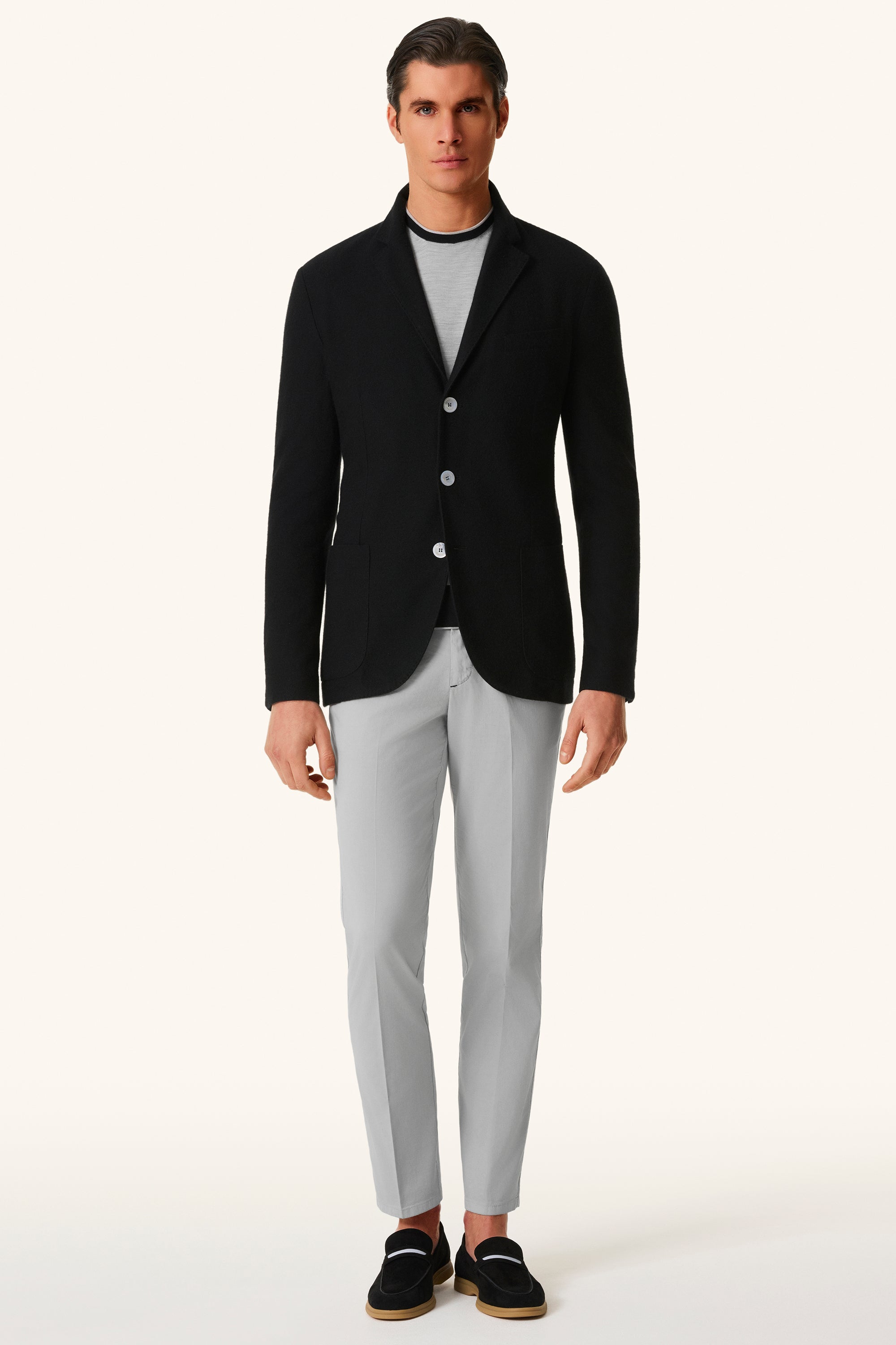 Veste en ultimum cachemire et soie