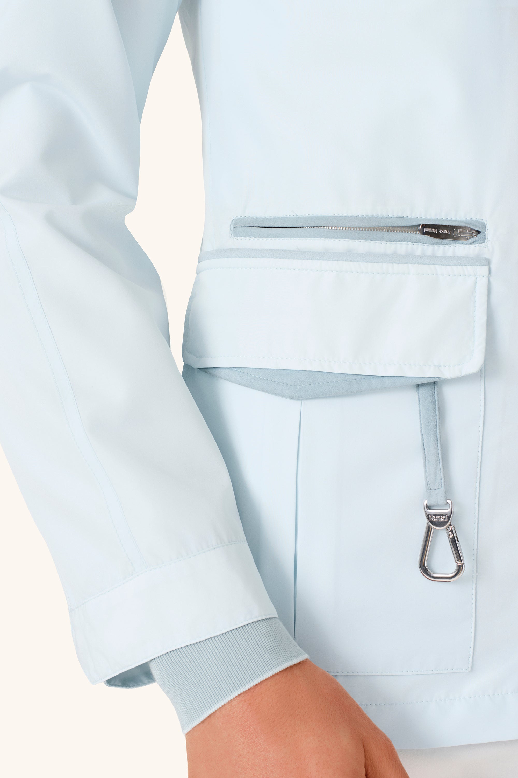 Parka en silk nylon ultra-light BOND