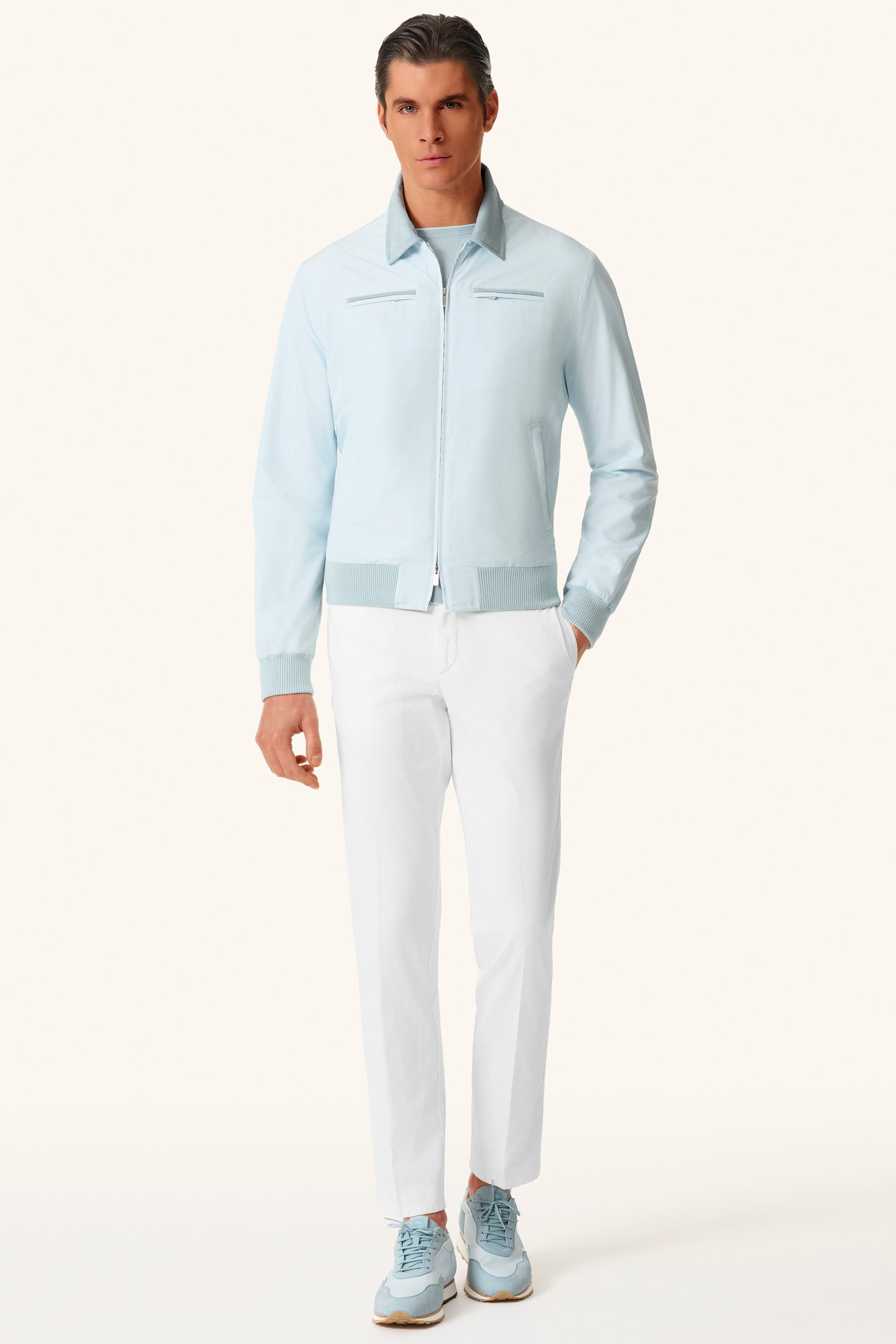 Blouson en silk nylon ultra-light BOND