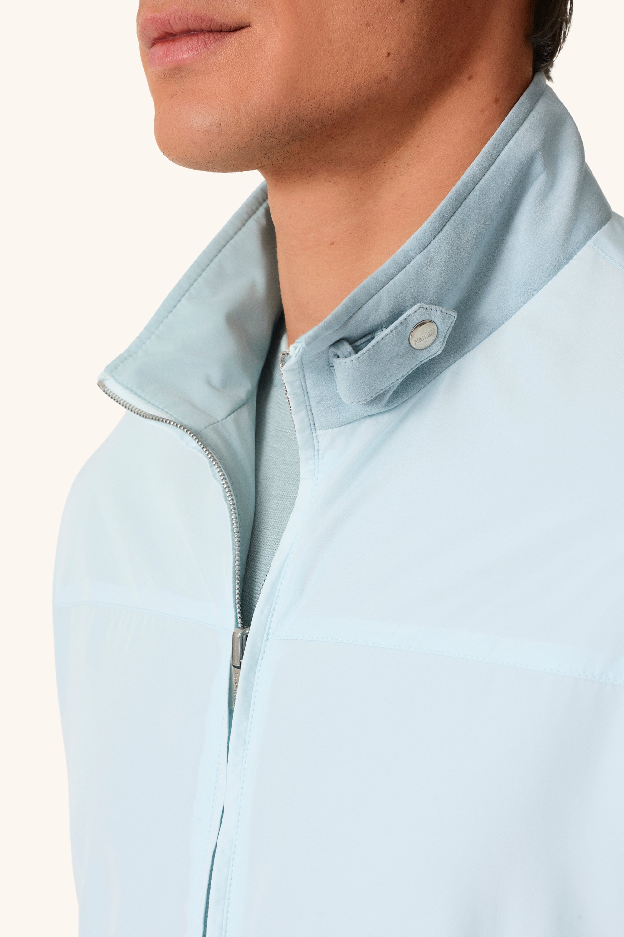 Blouson réversible en silk nylon ultra-light CONFORT