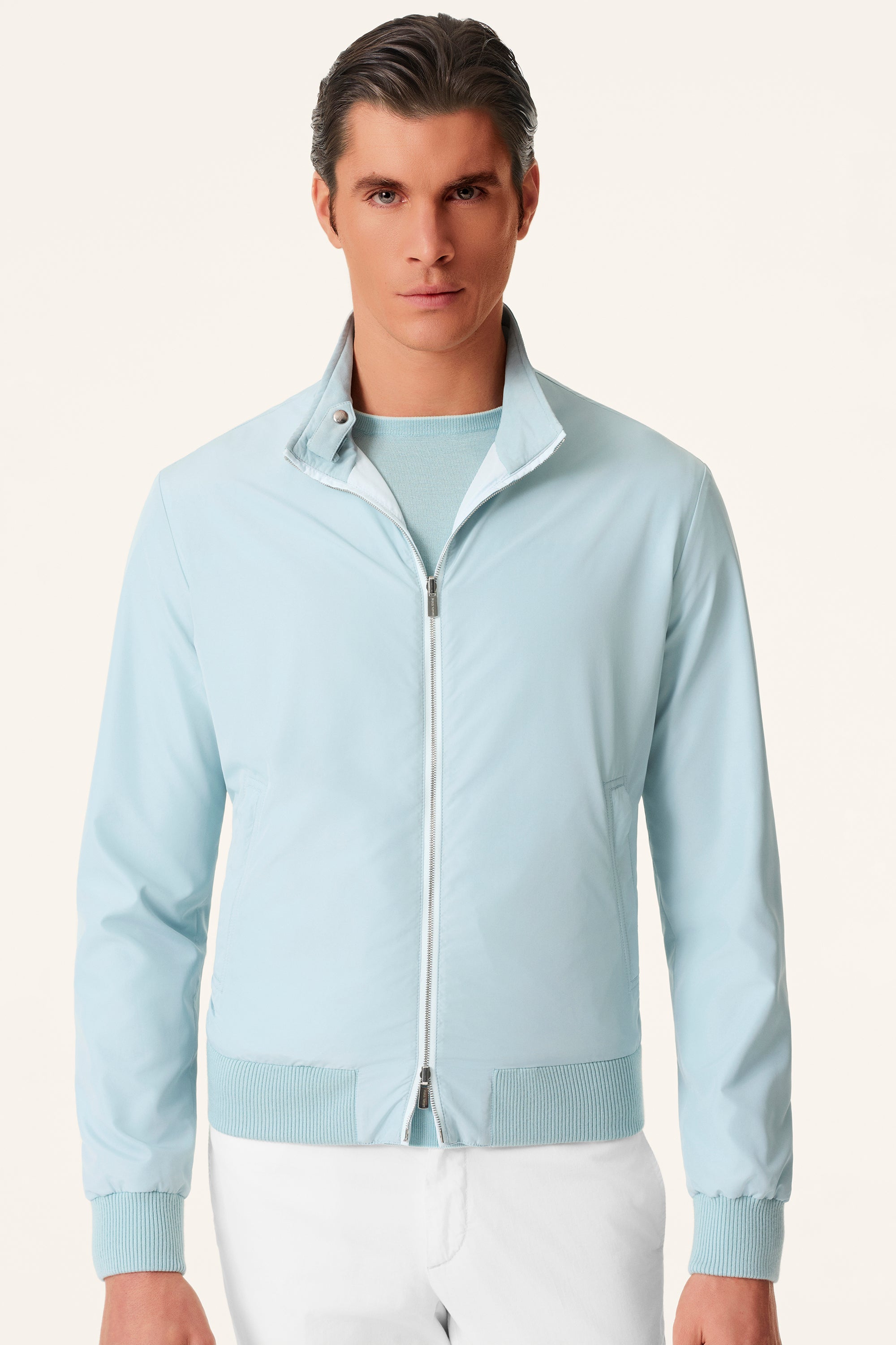 Blouson réversible en silk nylon ultra-light CONFORT