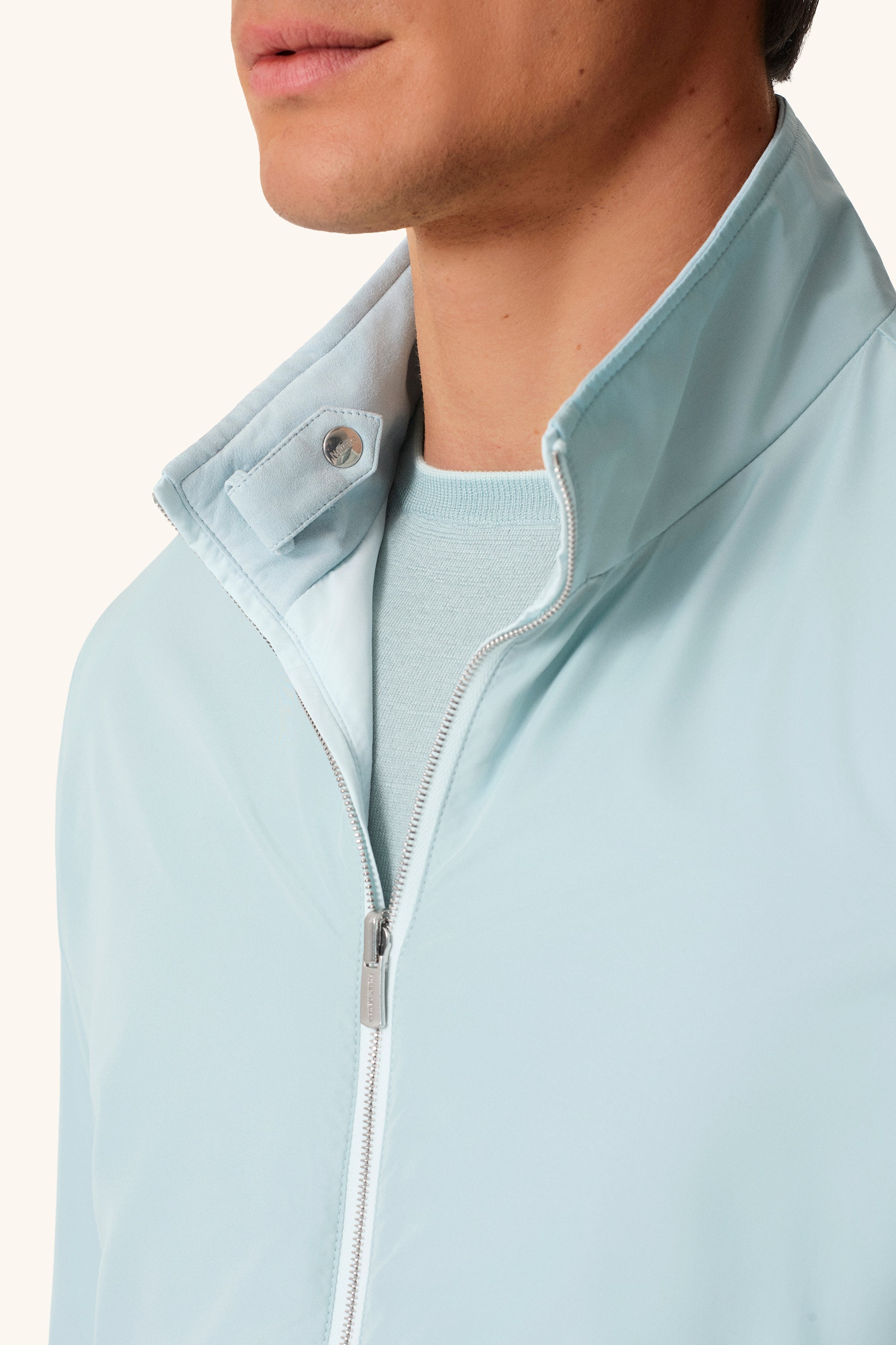 Blouson réversible en silk nylon ultra-light CONFORT