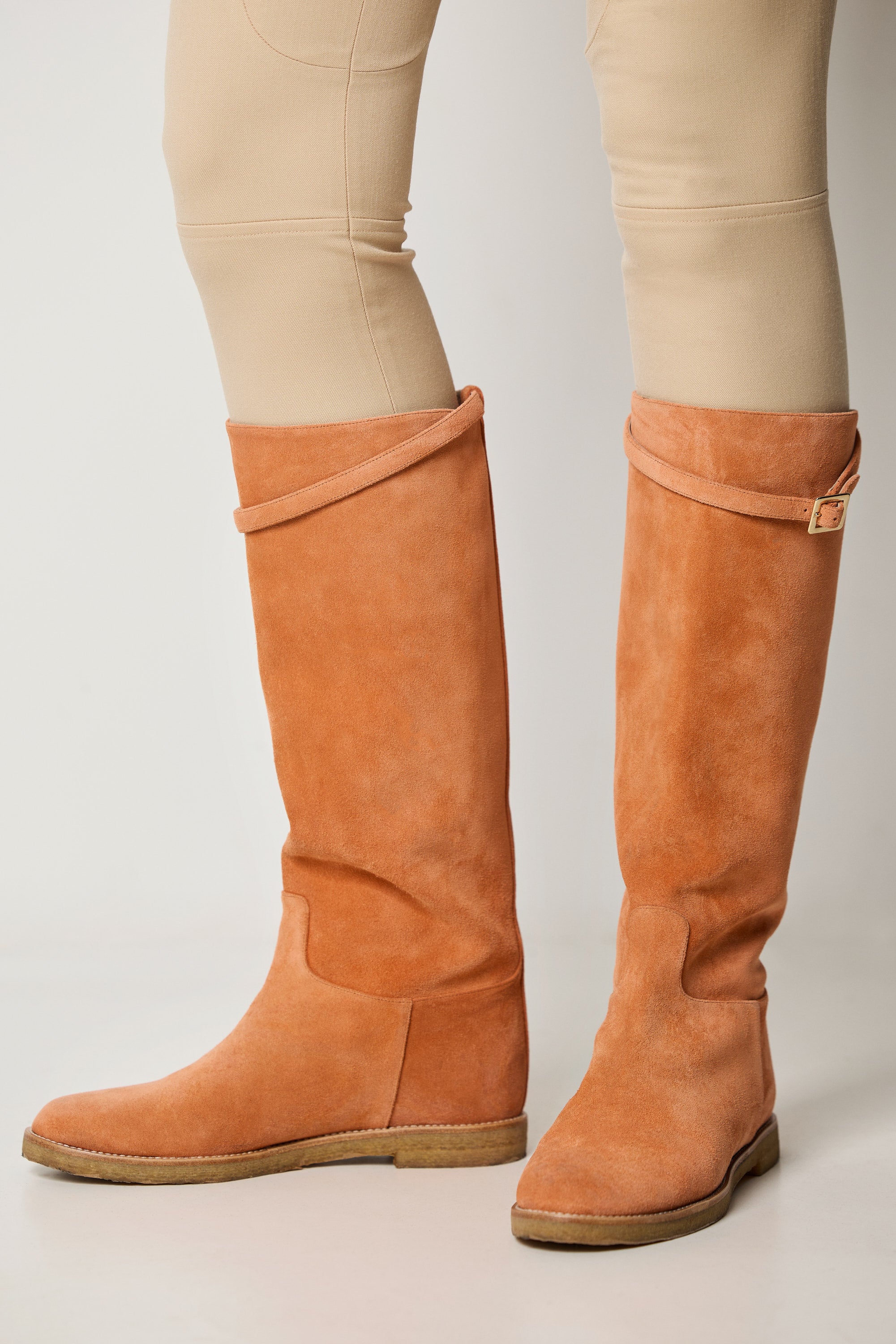 Bottes Cavalières en suède