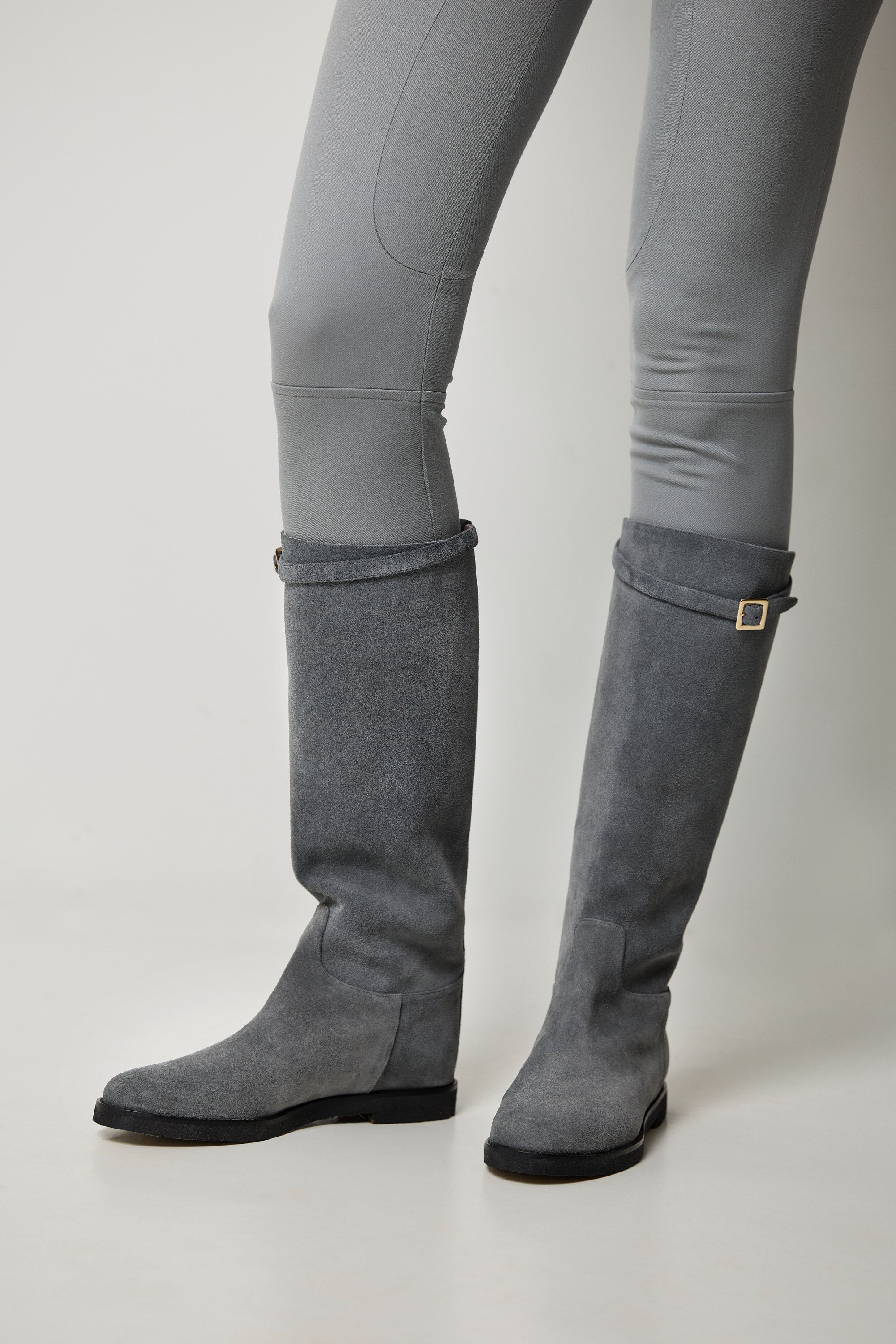 Bottes Cavalières en suède