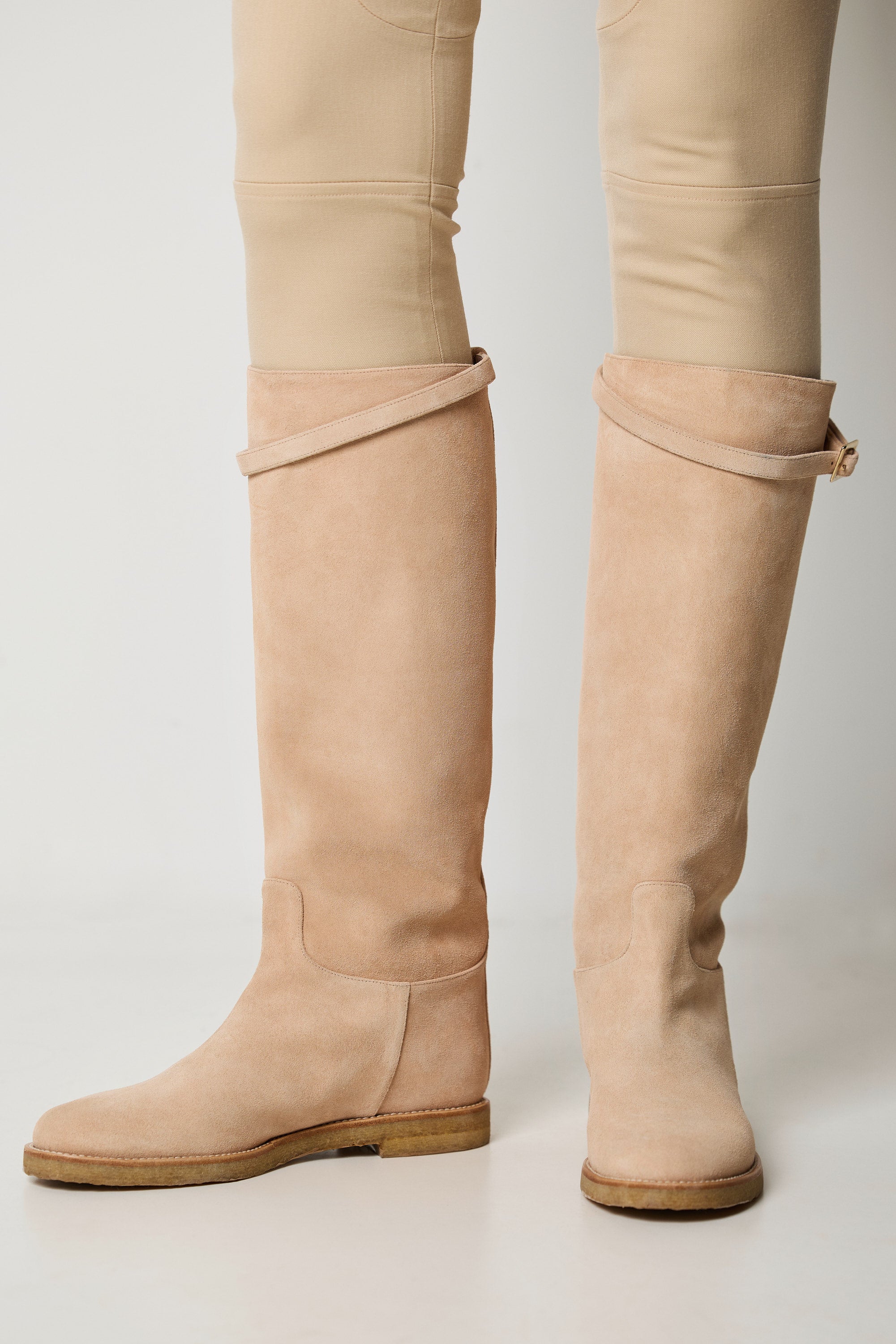 Bottes Cavalières en suède