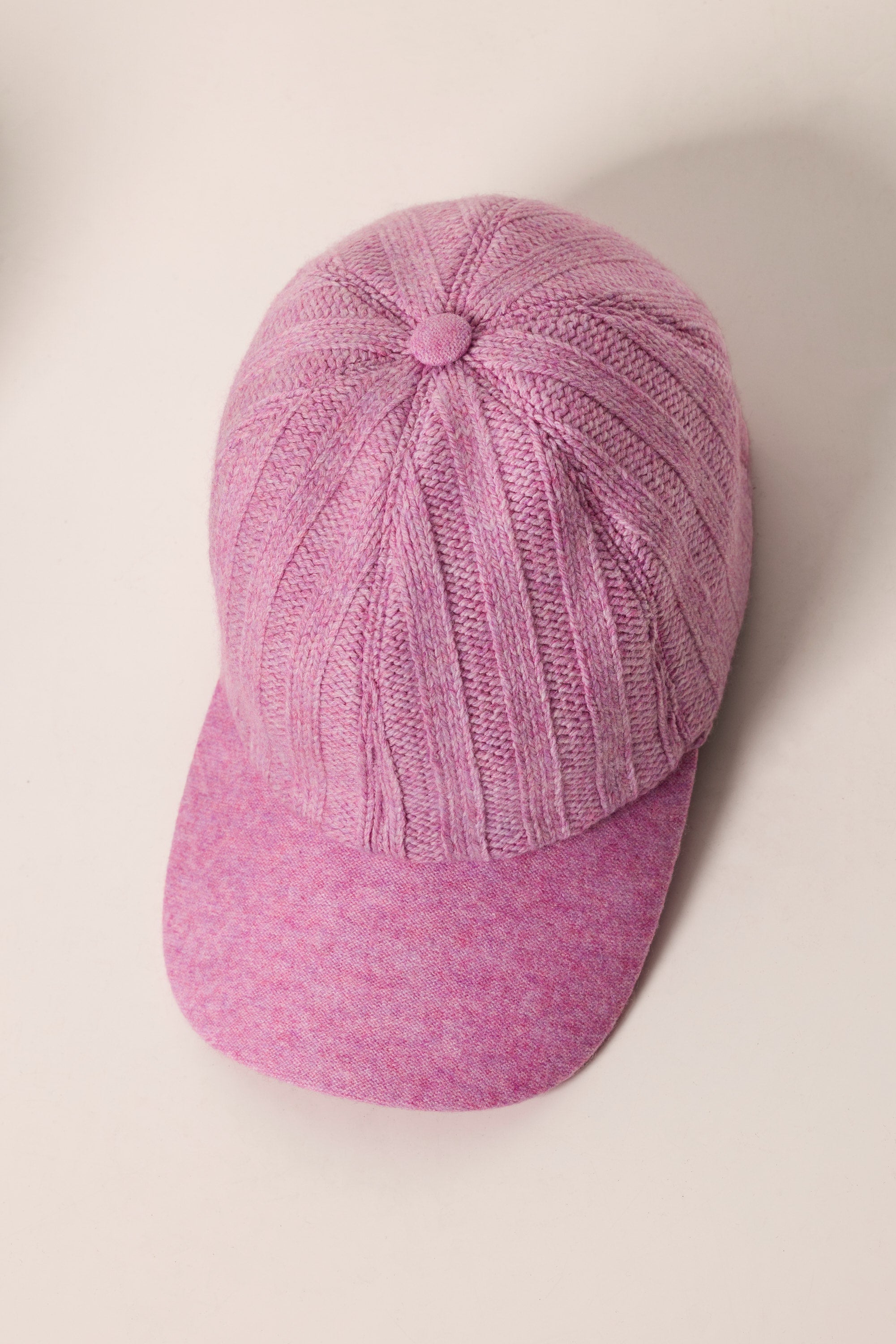 Casquette en cachemire BASEBALL
