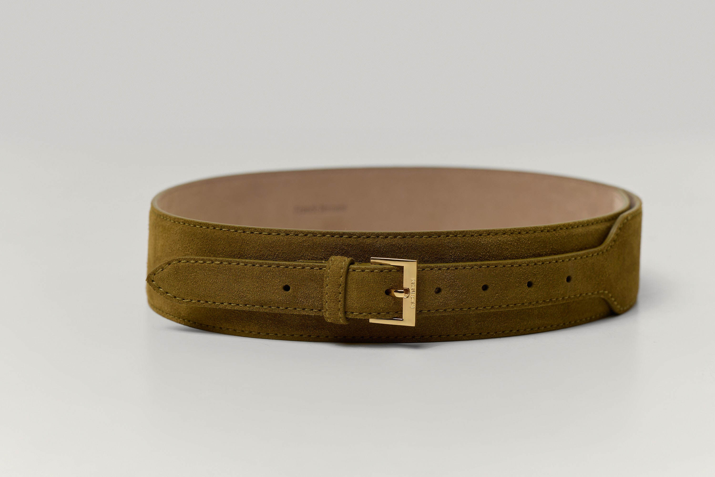 Suede Wallet Belt