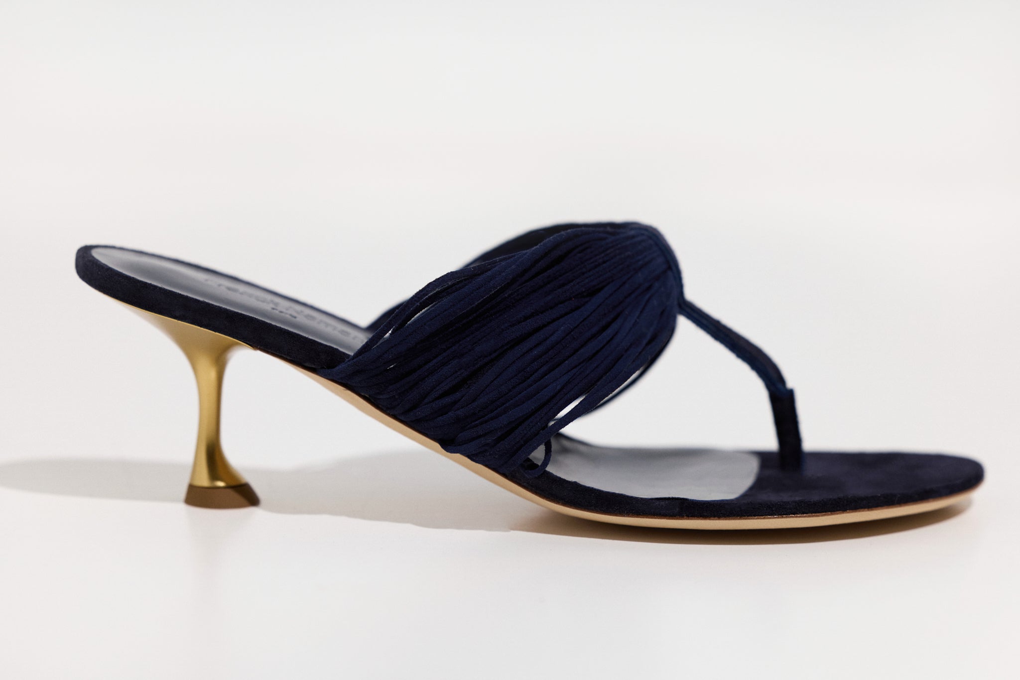 Suede strap sandals