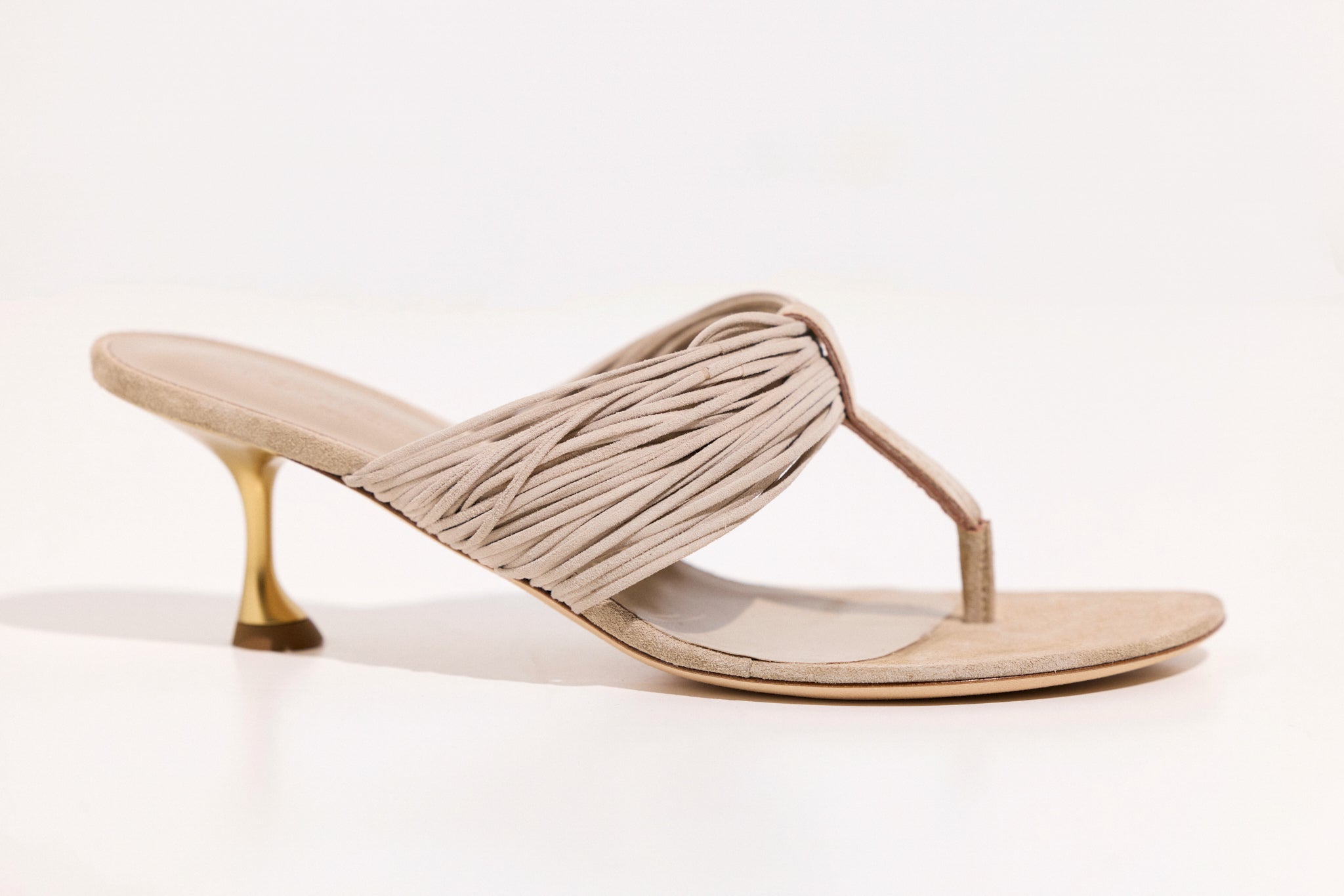 Sandales Lanières en suède