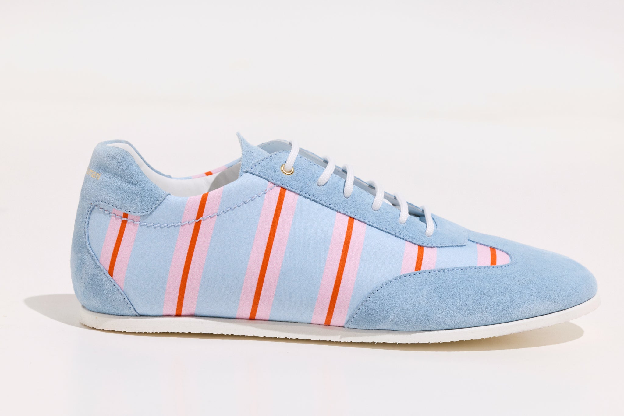 Sneakers en suède et textile LADY RIO