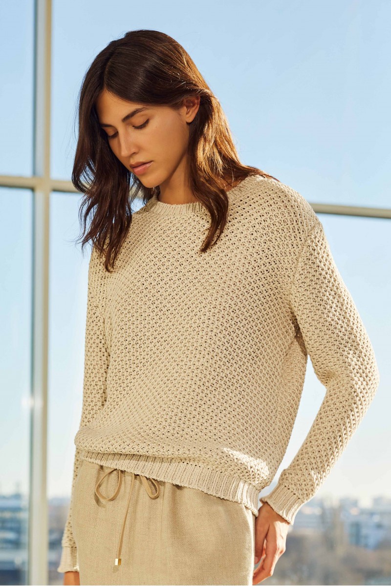 IDEAL Silk and linen sweater